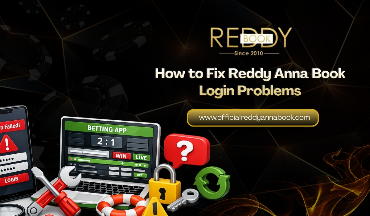 How to Fix Reddy Anna Book Login Problems
