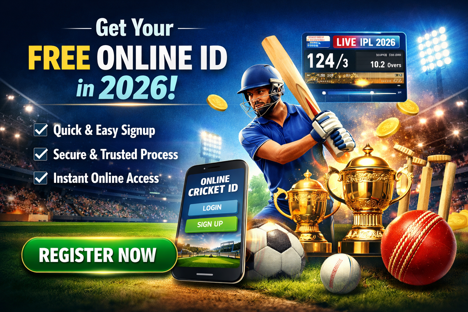 How to Get a Free Online Cricket ID in 2026 – The Definitive Guide to Fast, Safe & Secure Registration