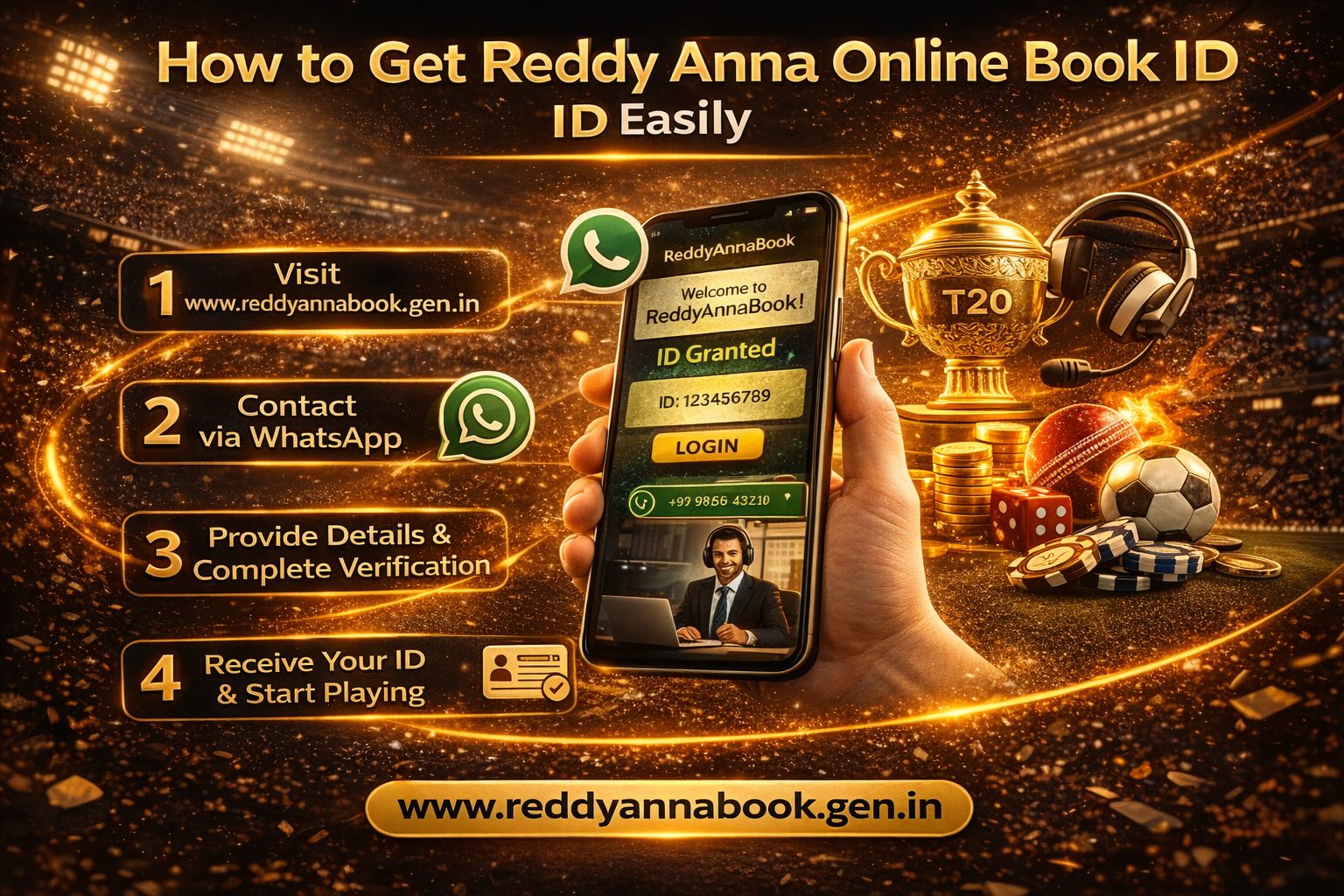 How to Get Reddy Anna Online Book ID Easily