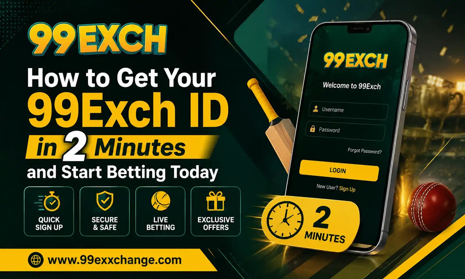How to Get Your 99Exch ID in 2 Minutes and Start Betting Today