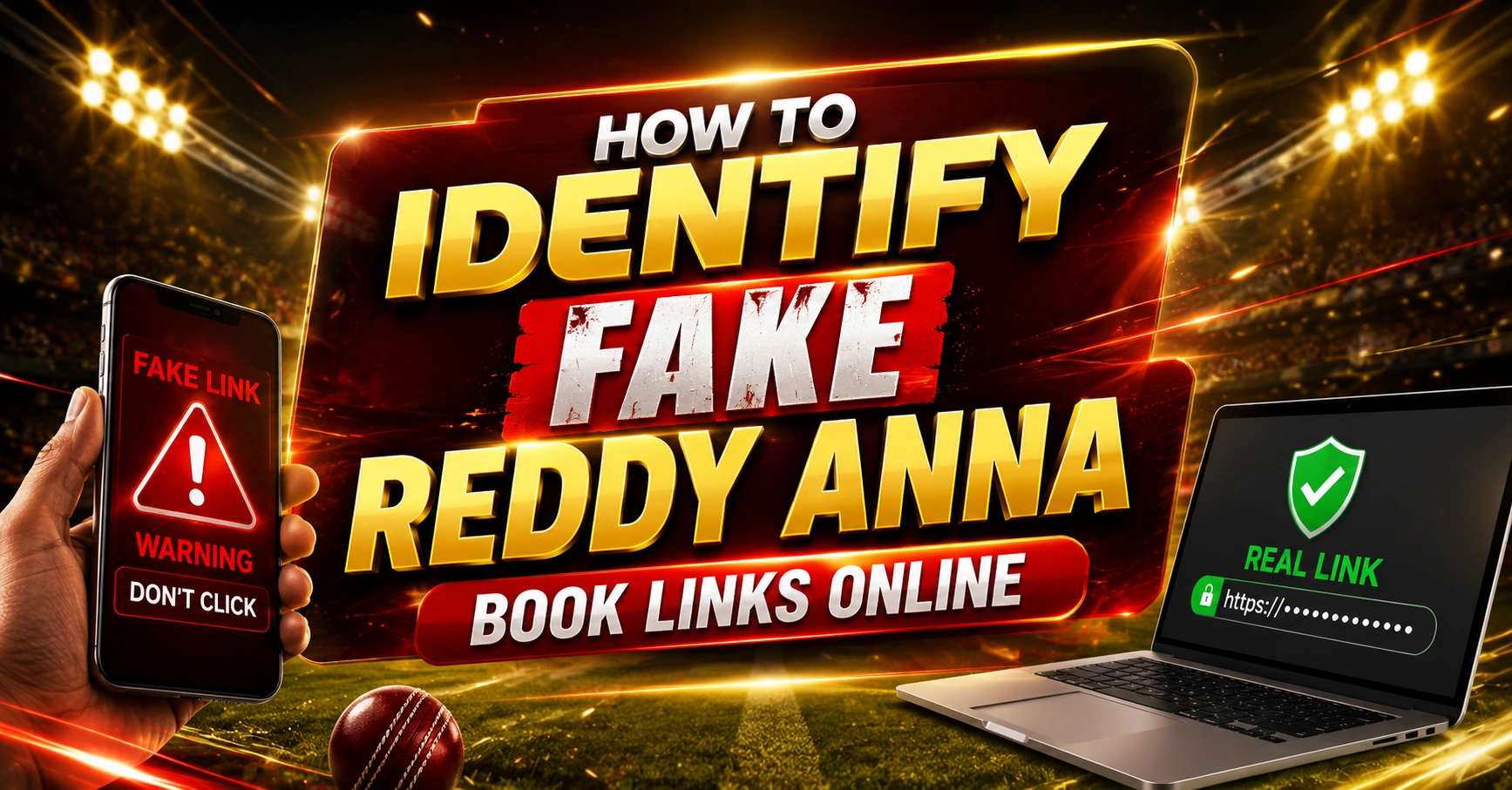 How to Identify Fake Reddy Anna Book Links Online