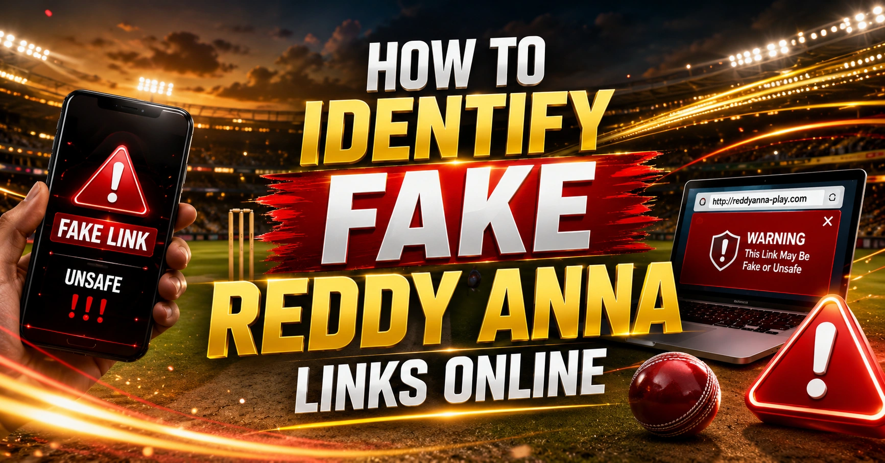 How to Identify Fake Reddy Anna Links Online