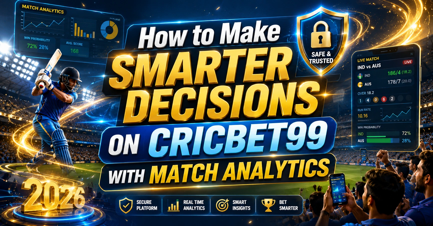 How to Make Smarter Decisions on Cricbet99 with Match Analytics