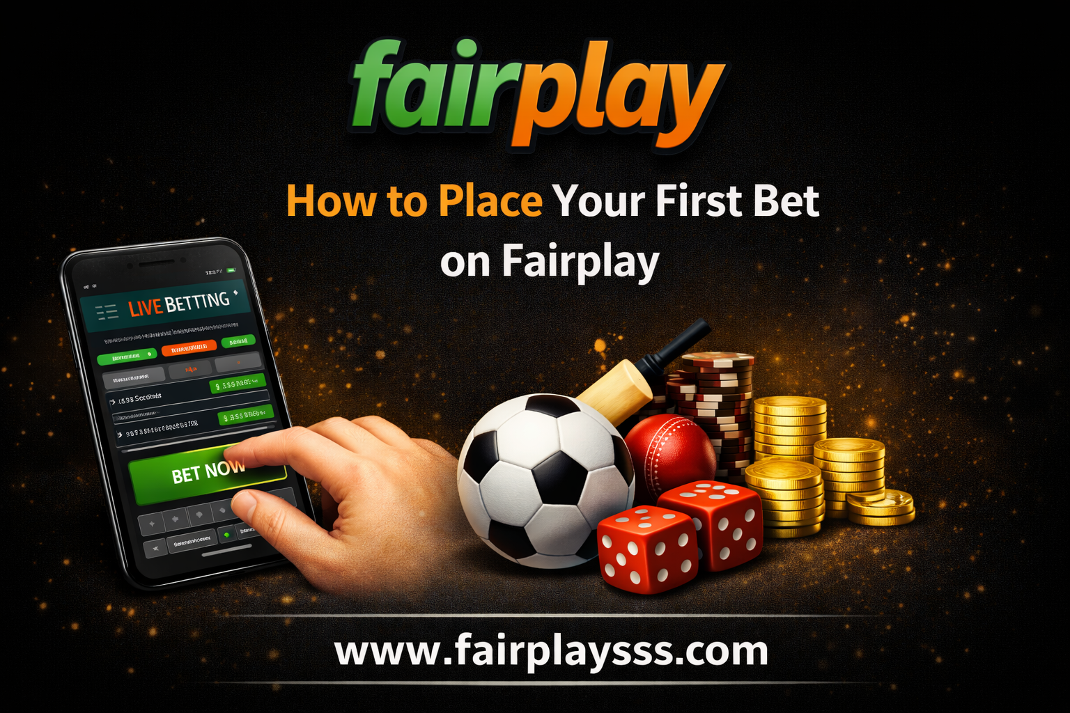 How to Place Your First Bet on Fairplay