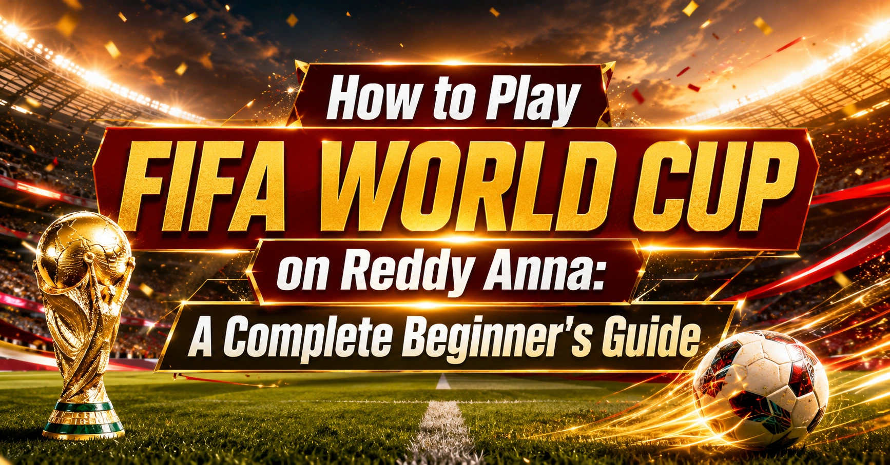 How to Play FIFA World Cup on Reddy Anna: A Complete Beginner's Guide