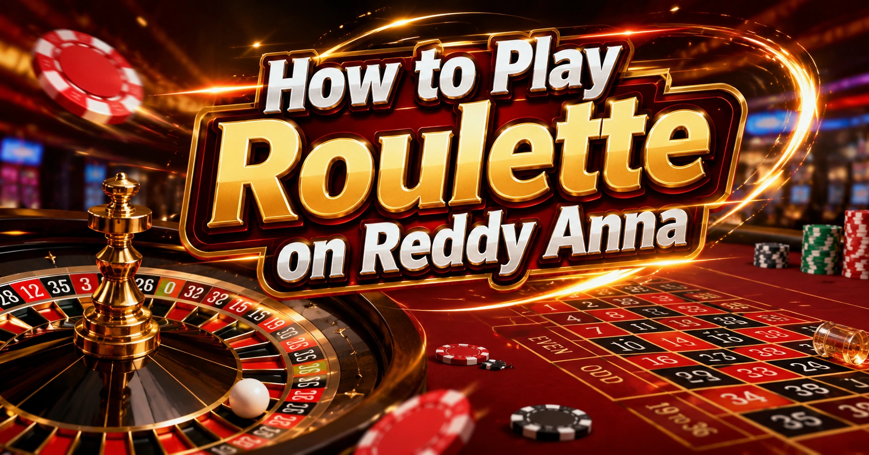 How to Play Roulette on Reddy Anna