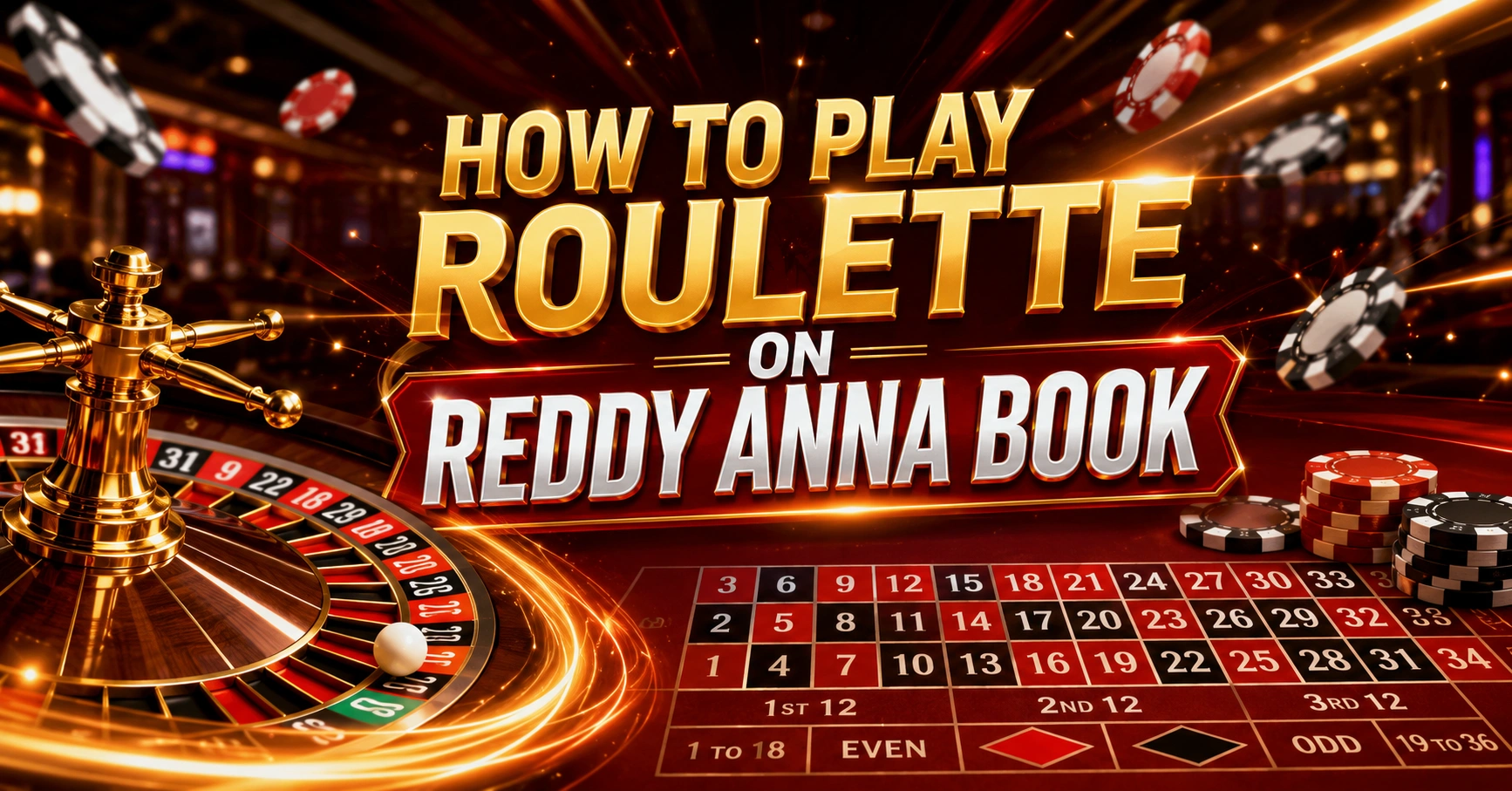 How to Play Roulette on Reddy Anna Book