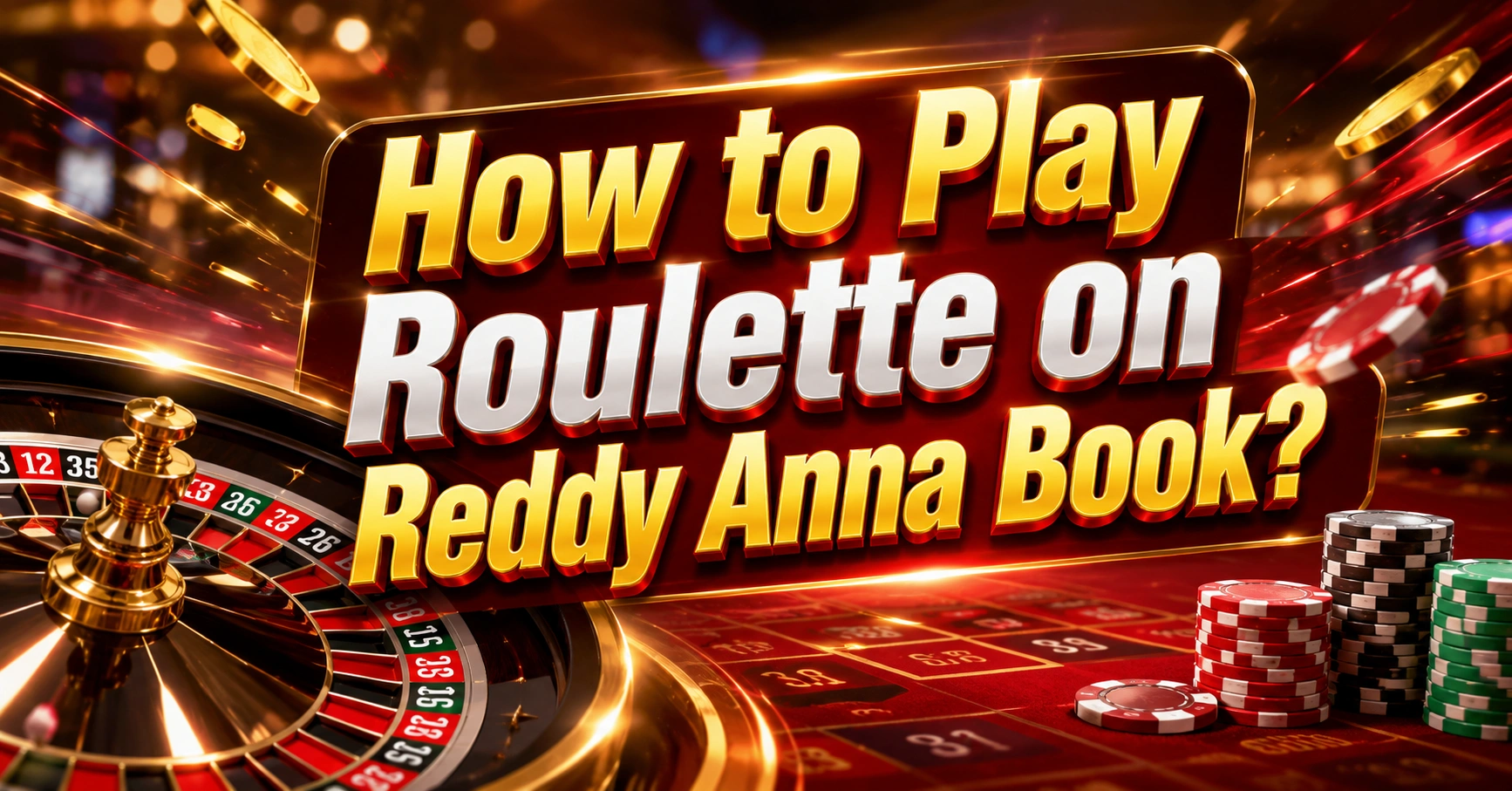 How to Play Roulette on Reddy Anna Book?