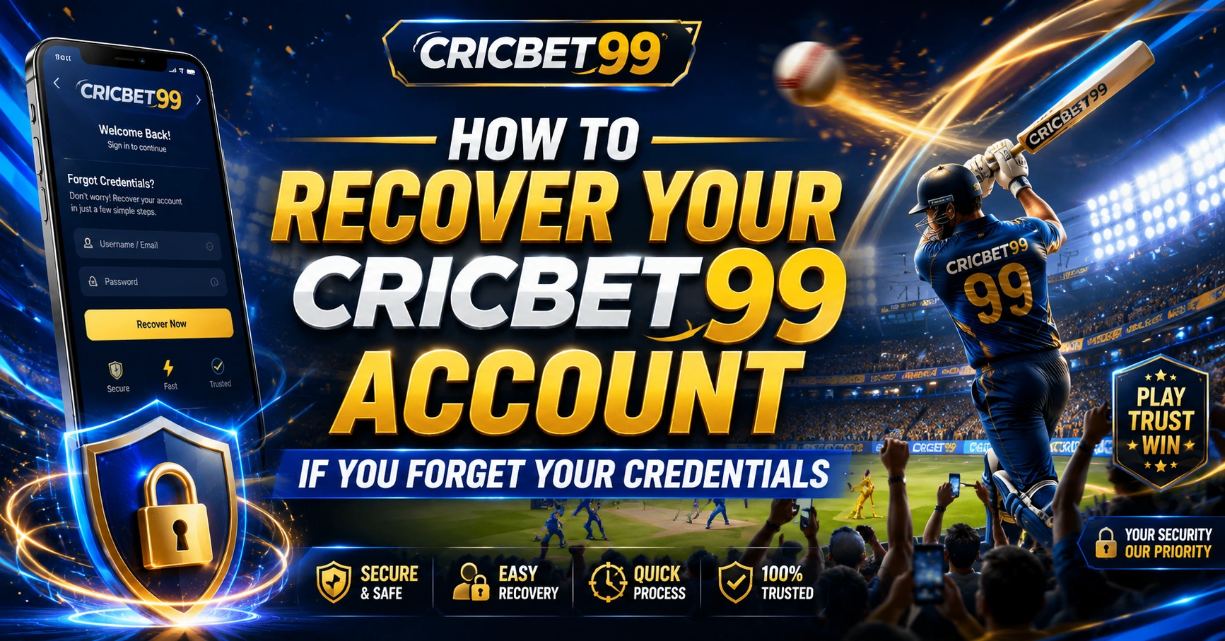 How to Recover Your Cricbet99 Account If You Forget Your Credentials