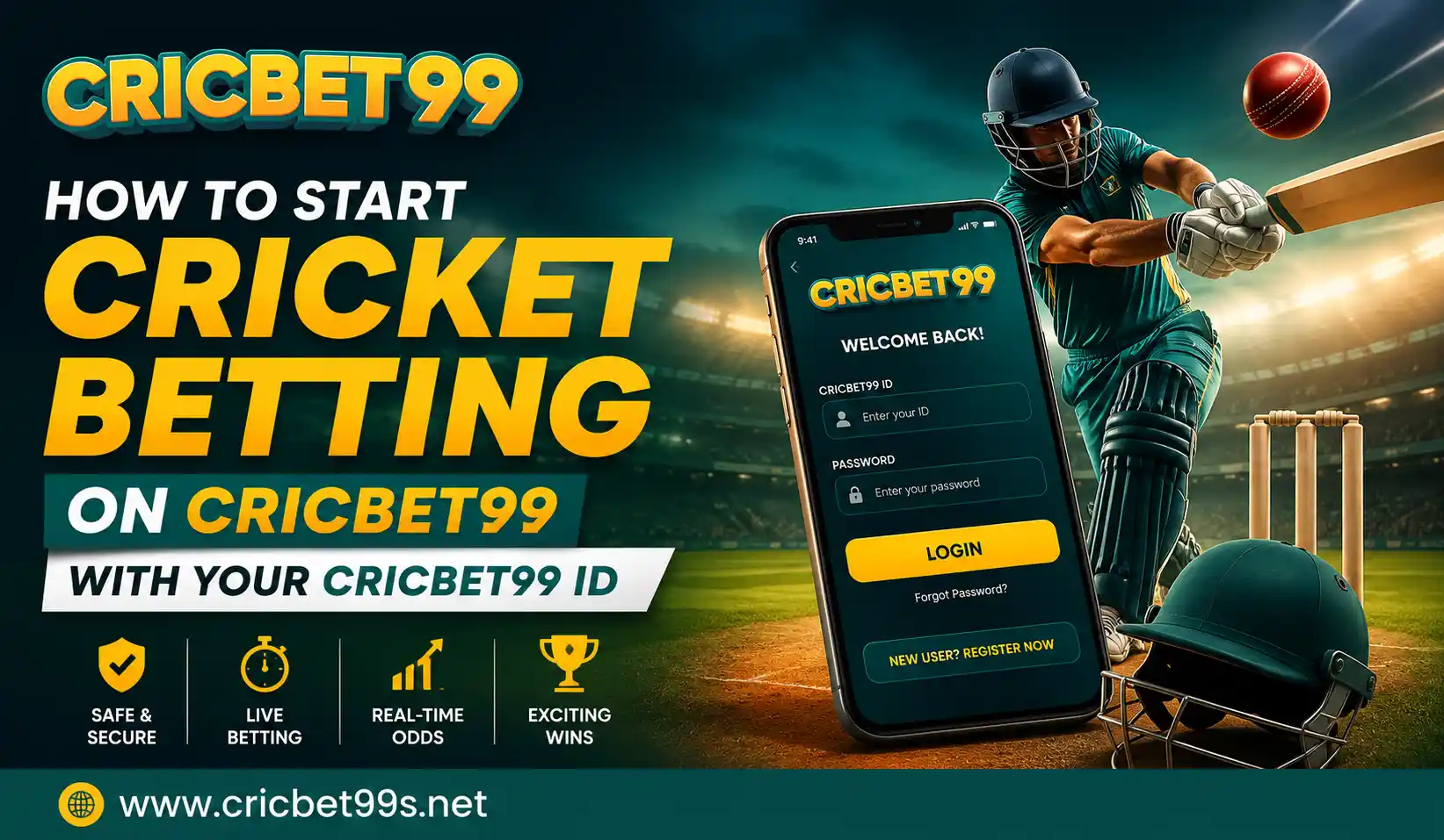 How to Start Cricket Betting on Cricbet99 with Your Cricbet99 ID