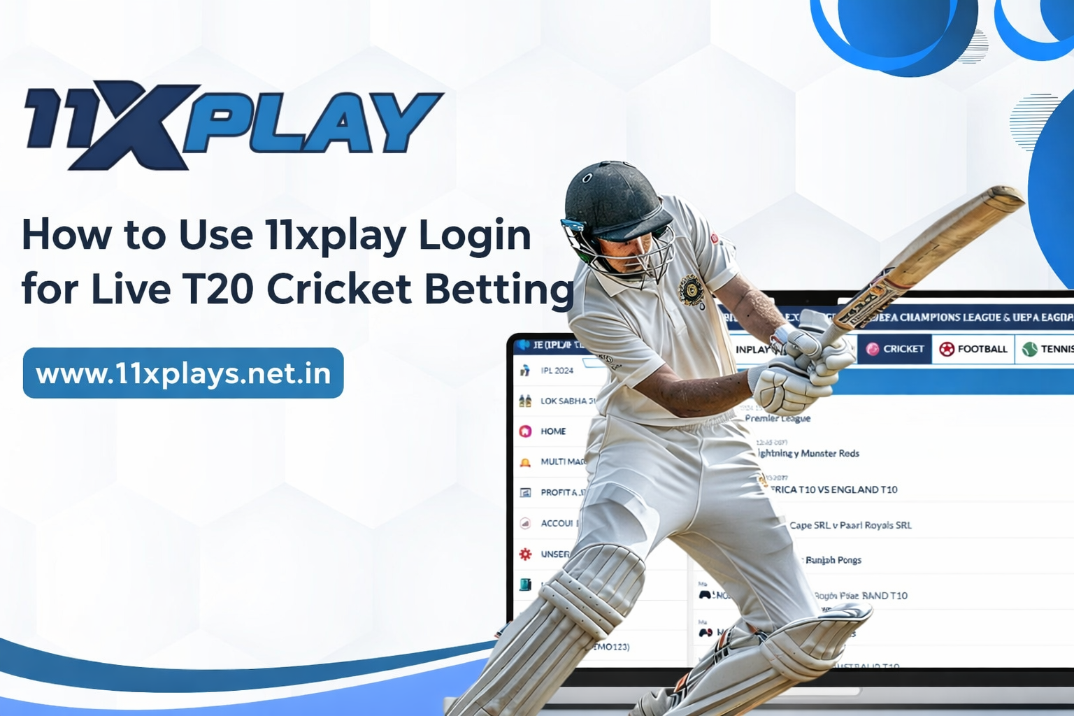 How to Use 11xplay Login for Live T20 Cricket Betting