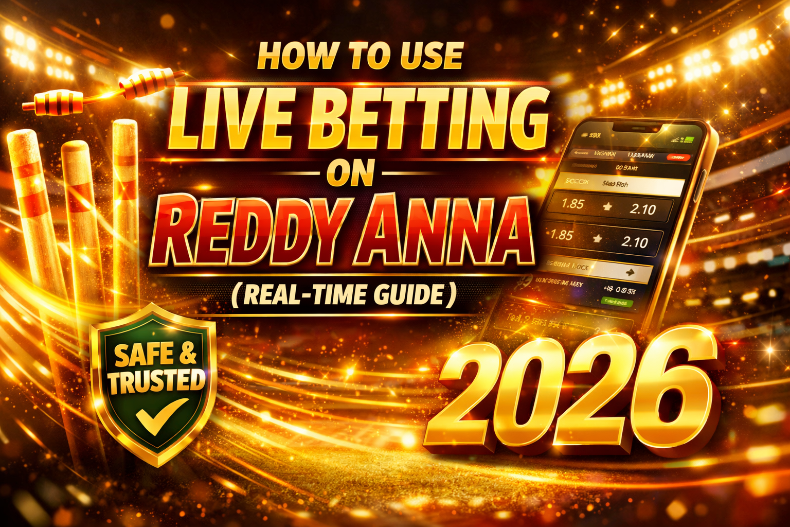 How to Use Live Betting on Reddy Anna (Real-Time Guide)