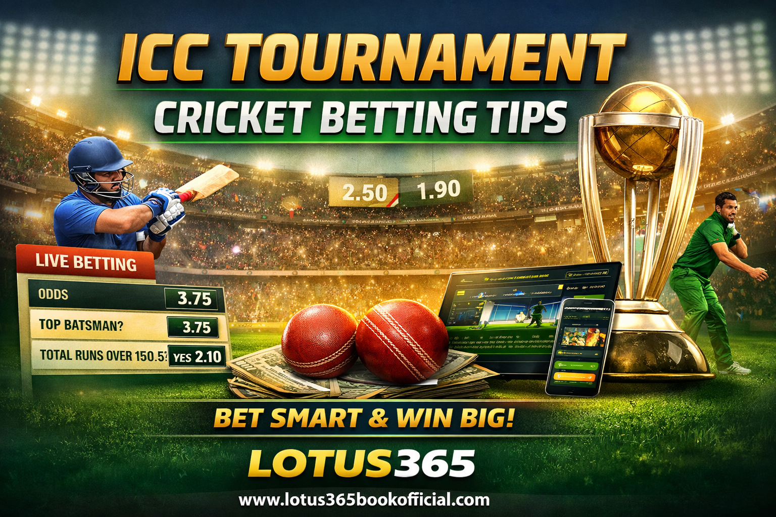 ICC Tournament Cricket Betting Tips (World Cup Strategy Guide)