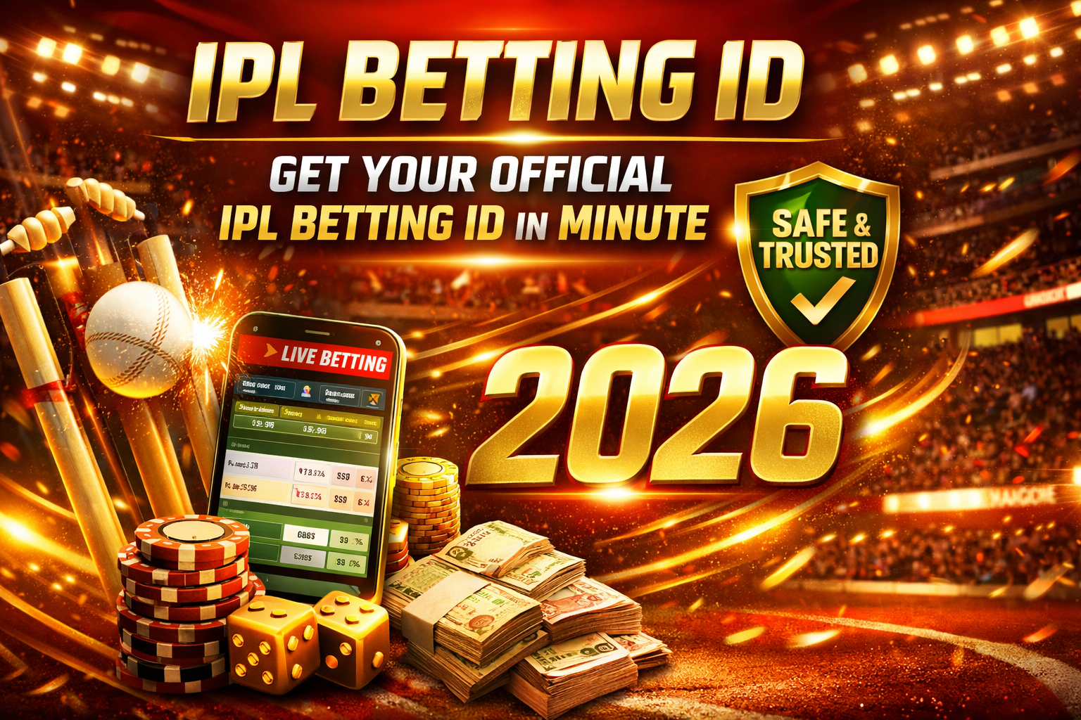 IPL Betting ID - Get Your Official IPL Betting ID in Minute
