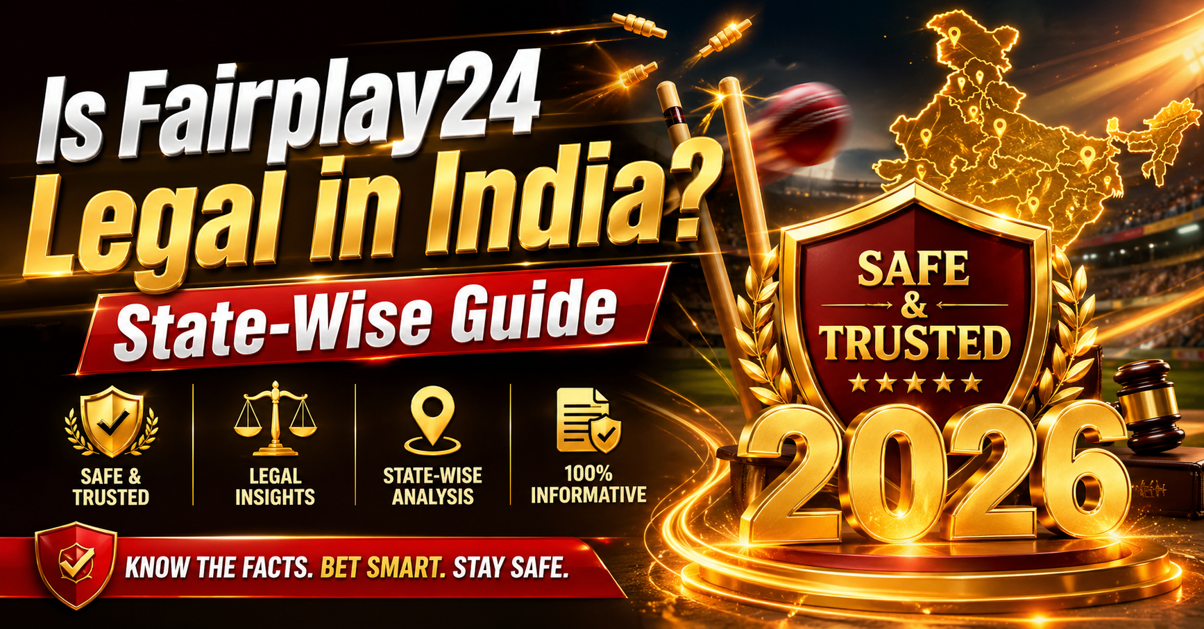 Is Fairplay24 Legal in India? State-Wise Guide (2026)
