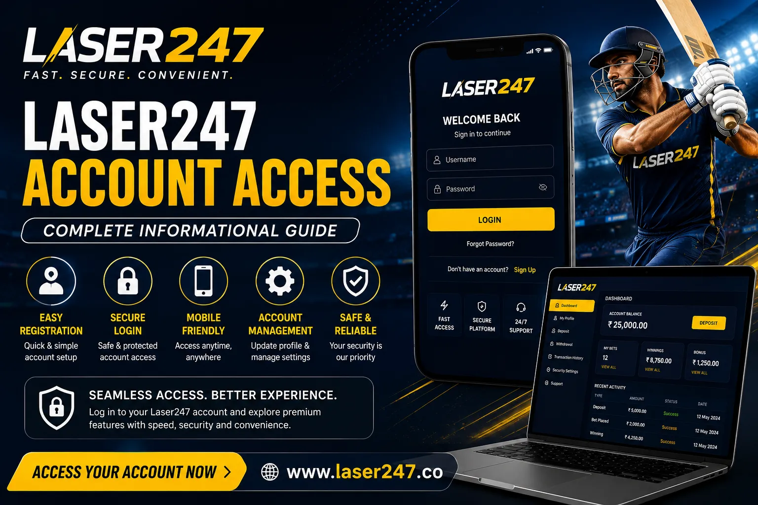 Laser247 Account Access: A Complete Informational Guide