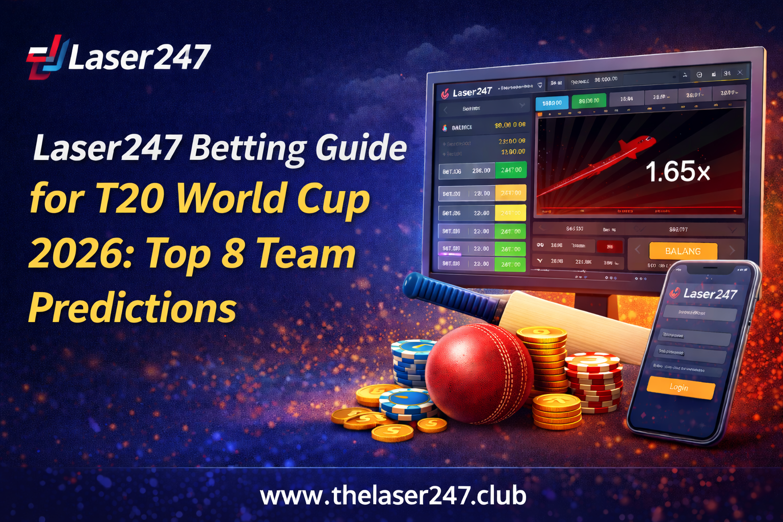 Laser247 Betting Guide for T20 World Cup 2026: Top 8 Team Predictions