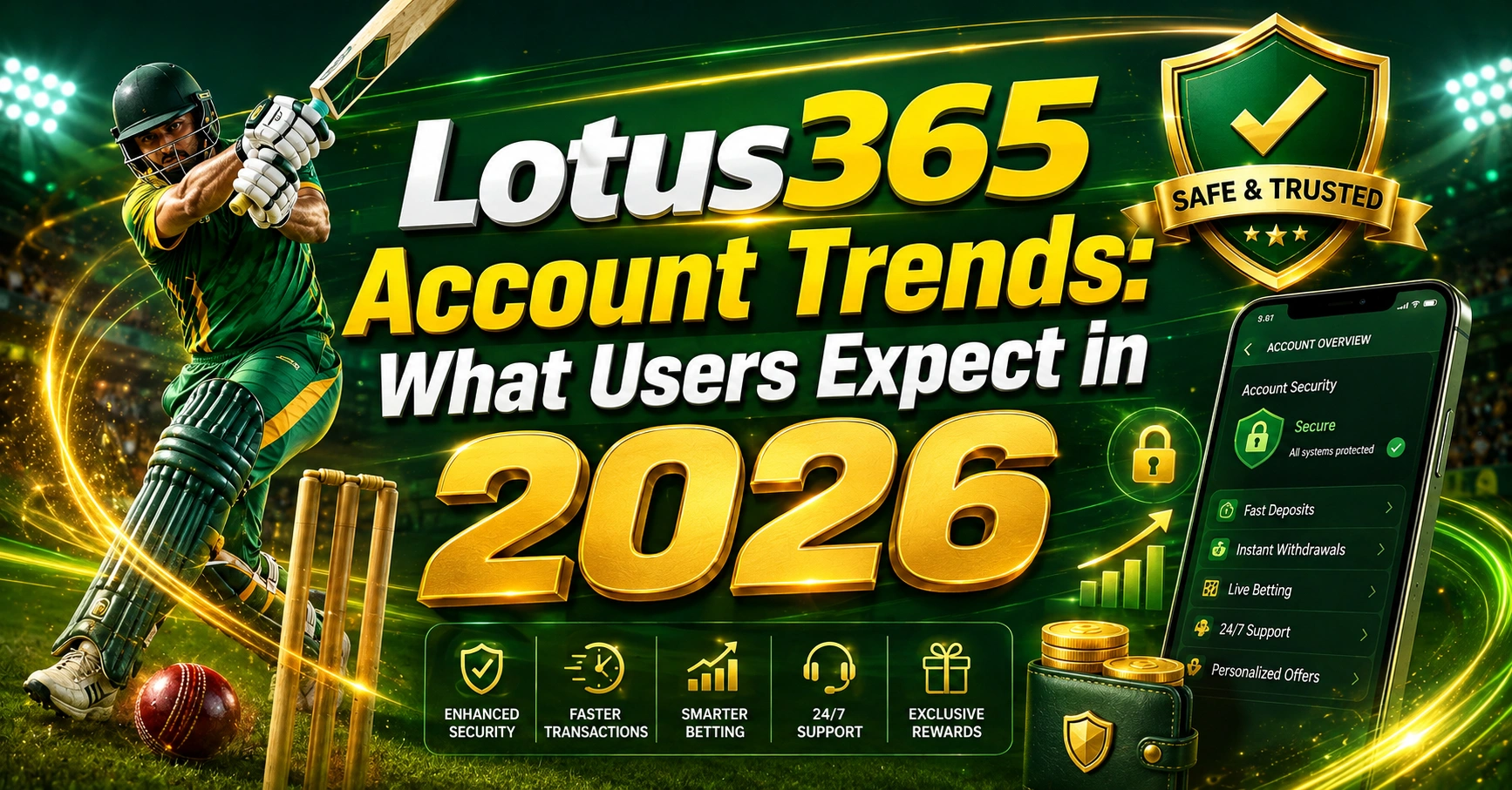 Lotus365 Account Trends: What Users Expect in 2026
