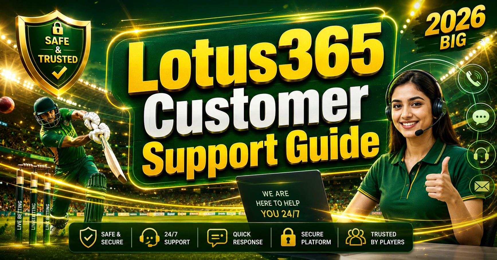 Lotus365 Customer Support Guide