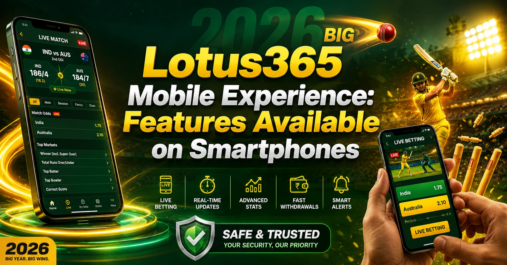 Lotus365 Mobile Experience: Features Available on Smartphones