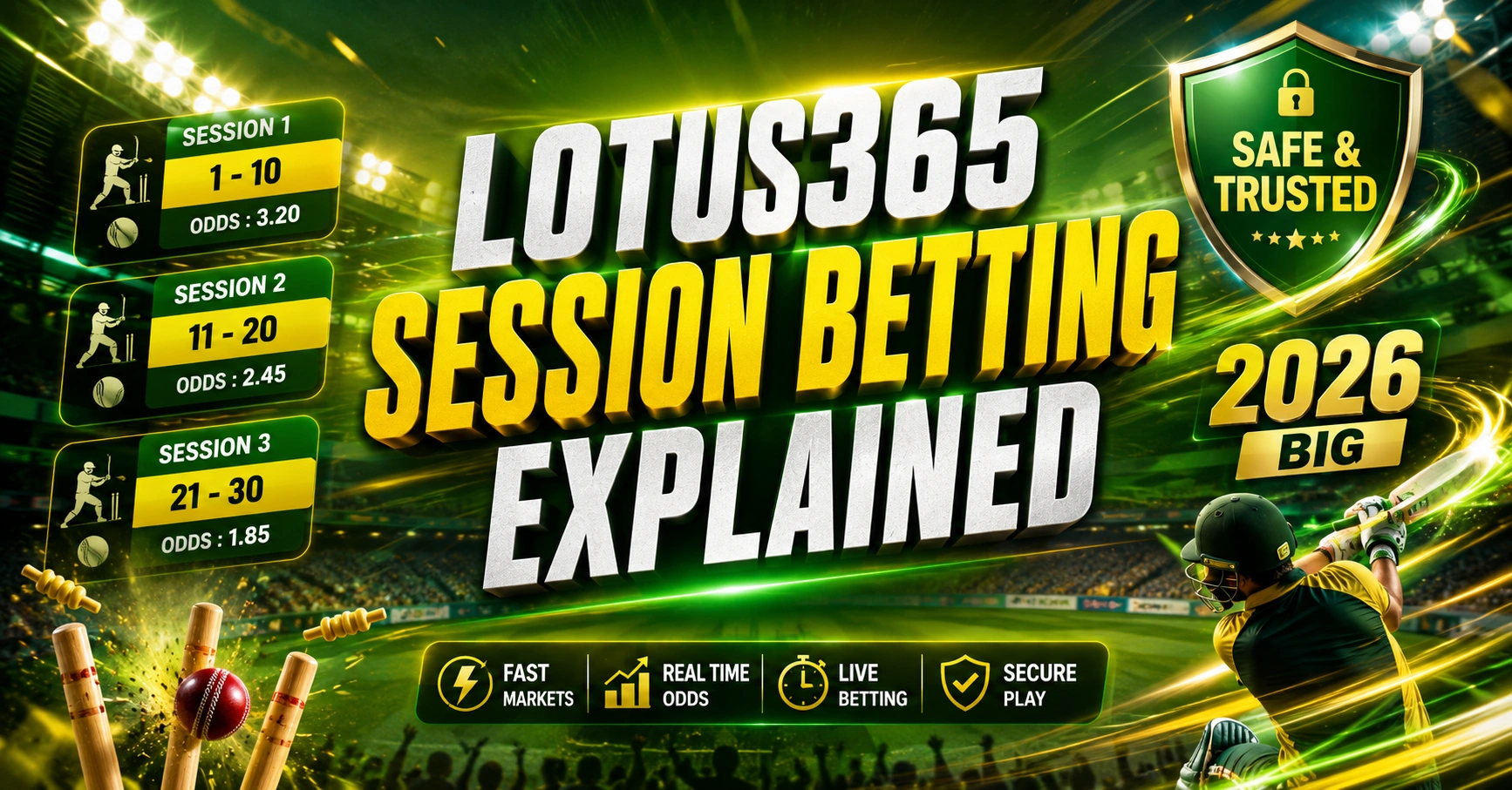 Lotus365 Session Betting Explained