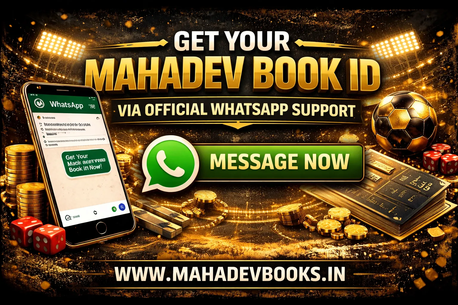 Mahadev Book – Get Your Betting ID Through Official WhatsApp Support