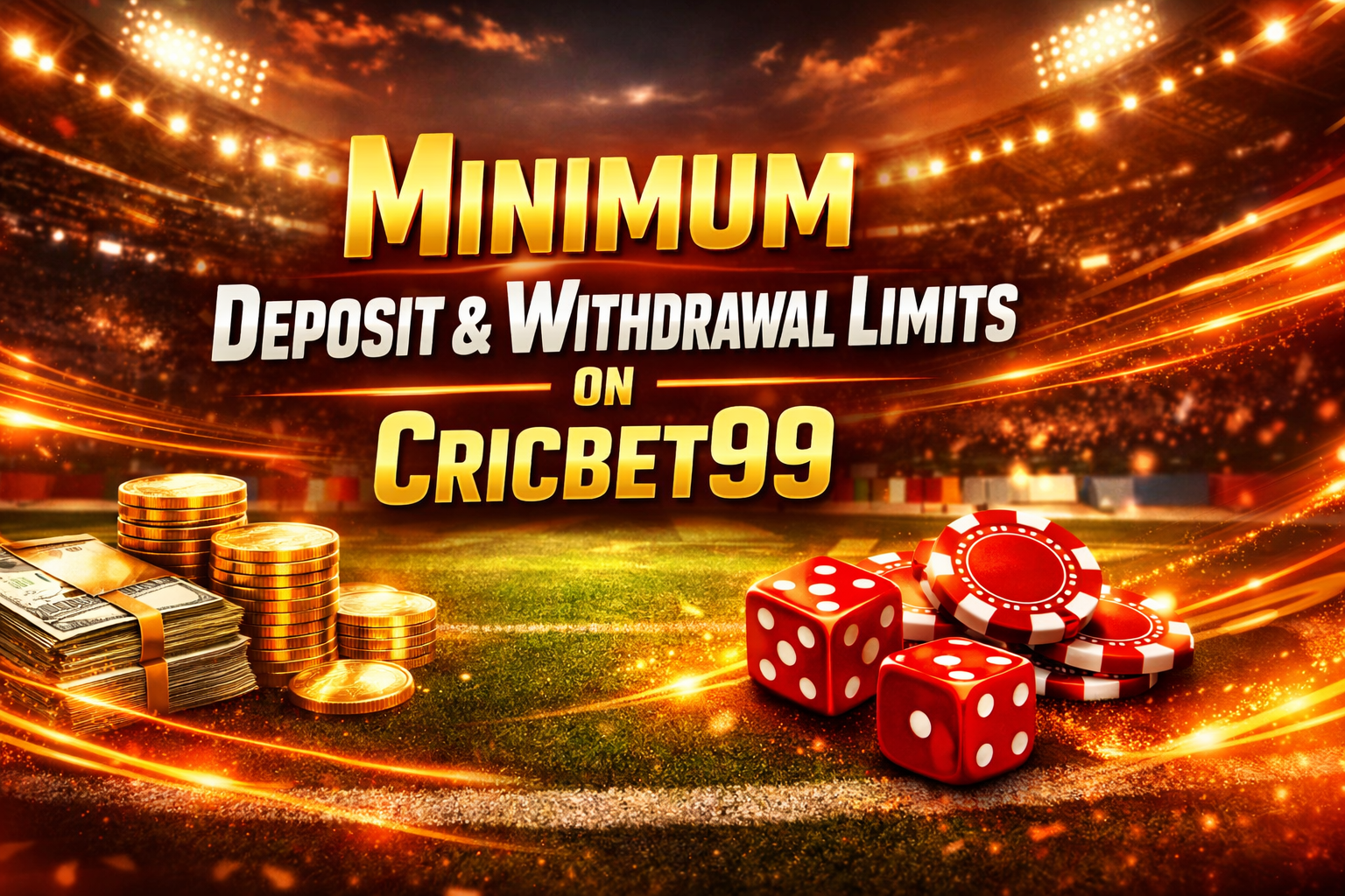 Minimum Deposit & Withdrawal Limits on Cricbet99