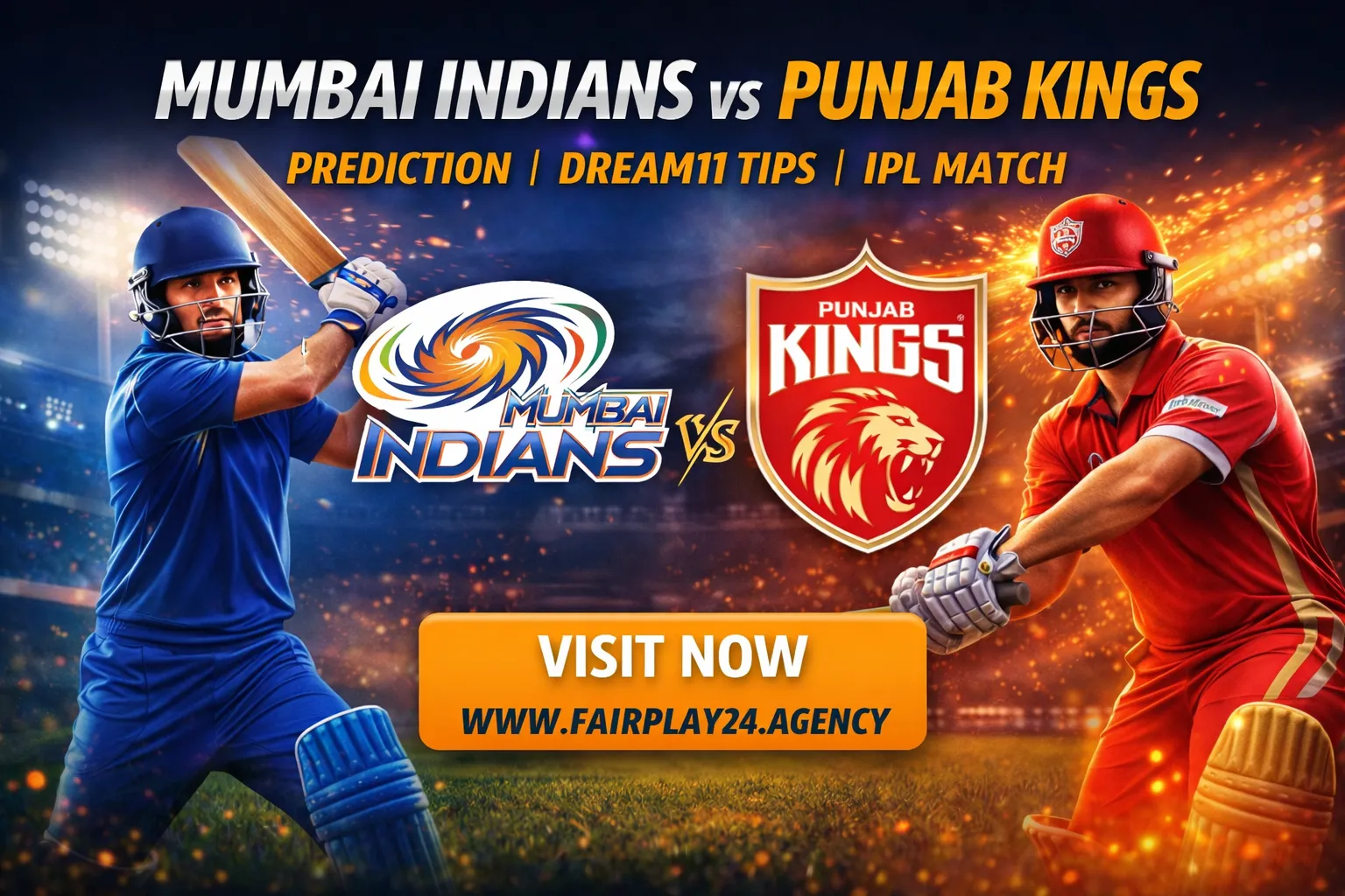 Mumbai Indians vs Punjab Kings: Today Match Prediction, Dream11 Tips & IPL Match Preview