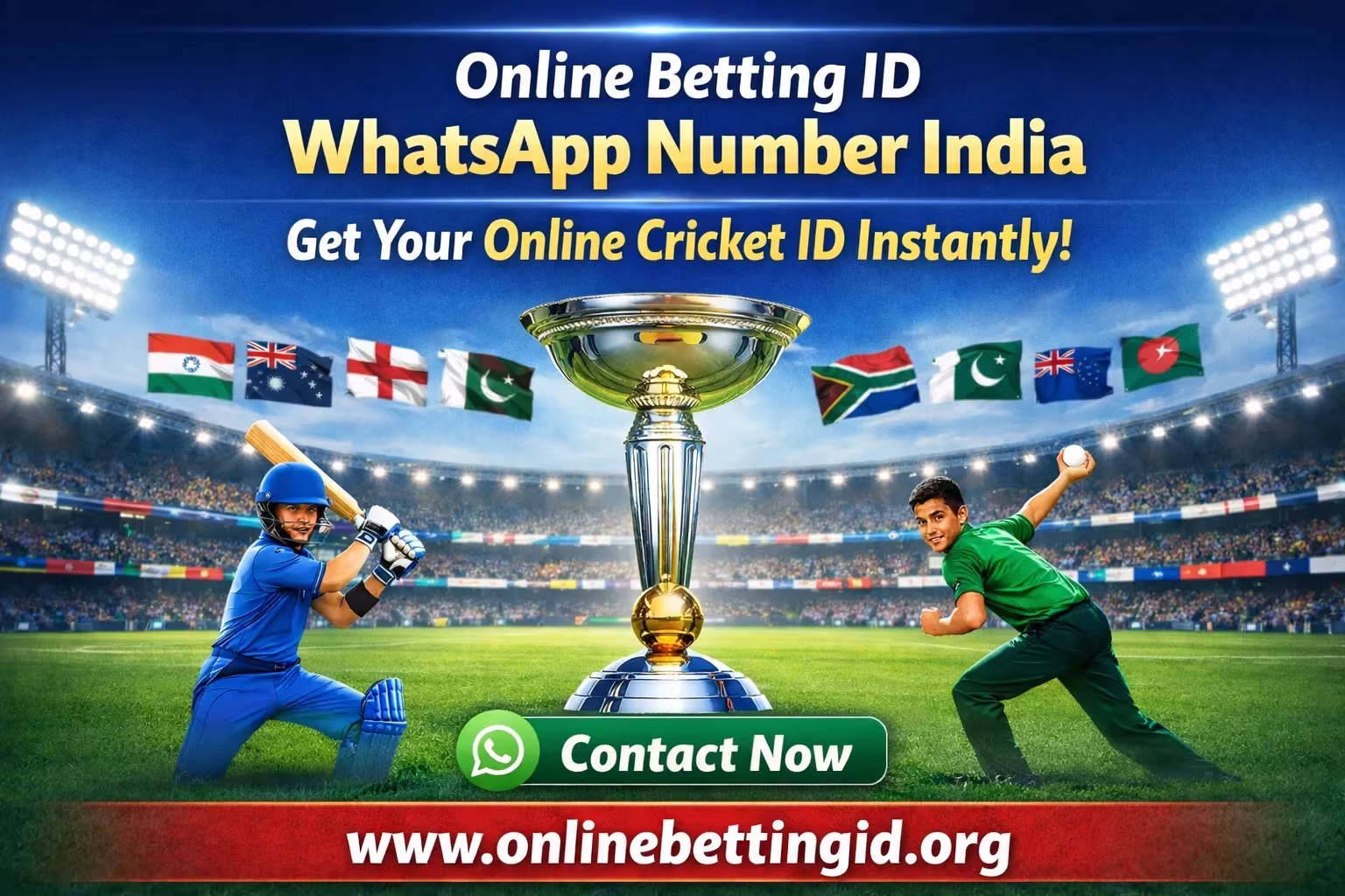 Online Betting ID WhatsApp Number India: Get Your Online Cricket ID Instantly