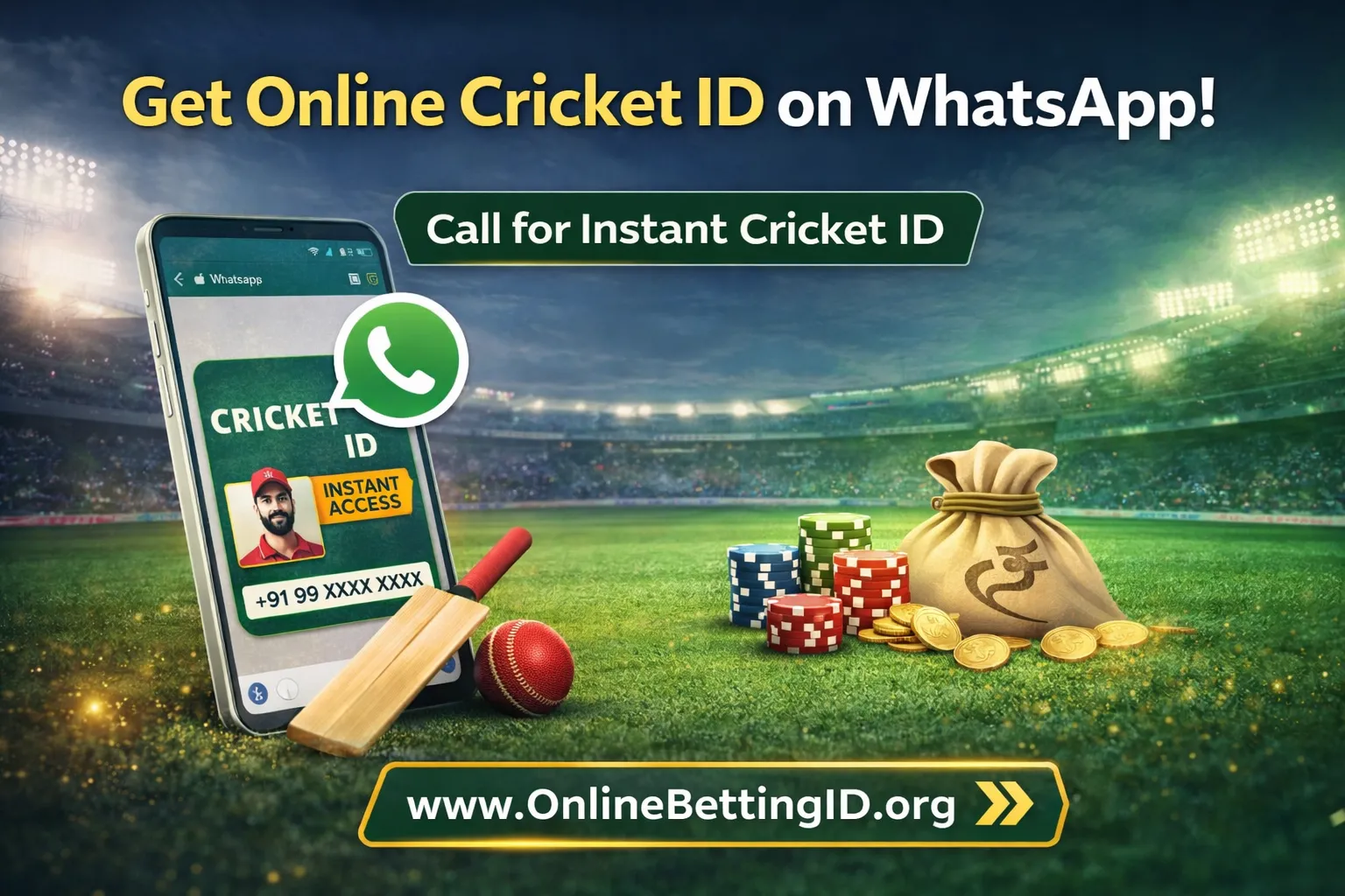 Online Cricket ID WhatsApp Number – Get Instant Betting ID in 2026