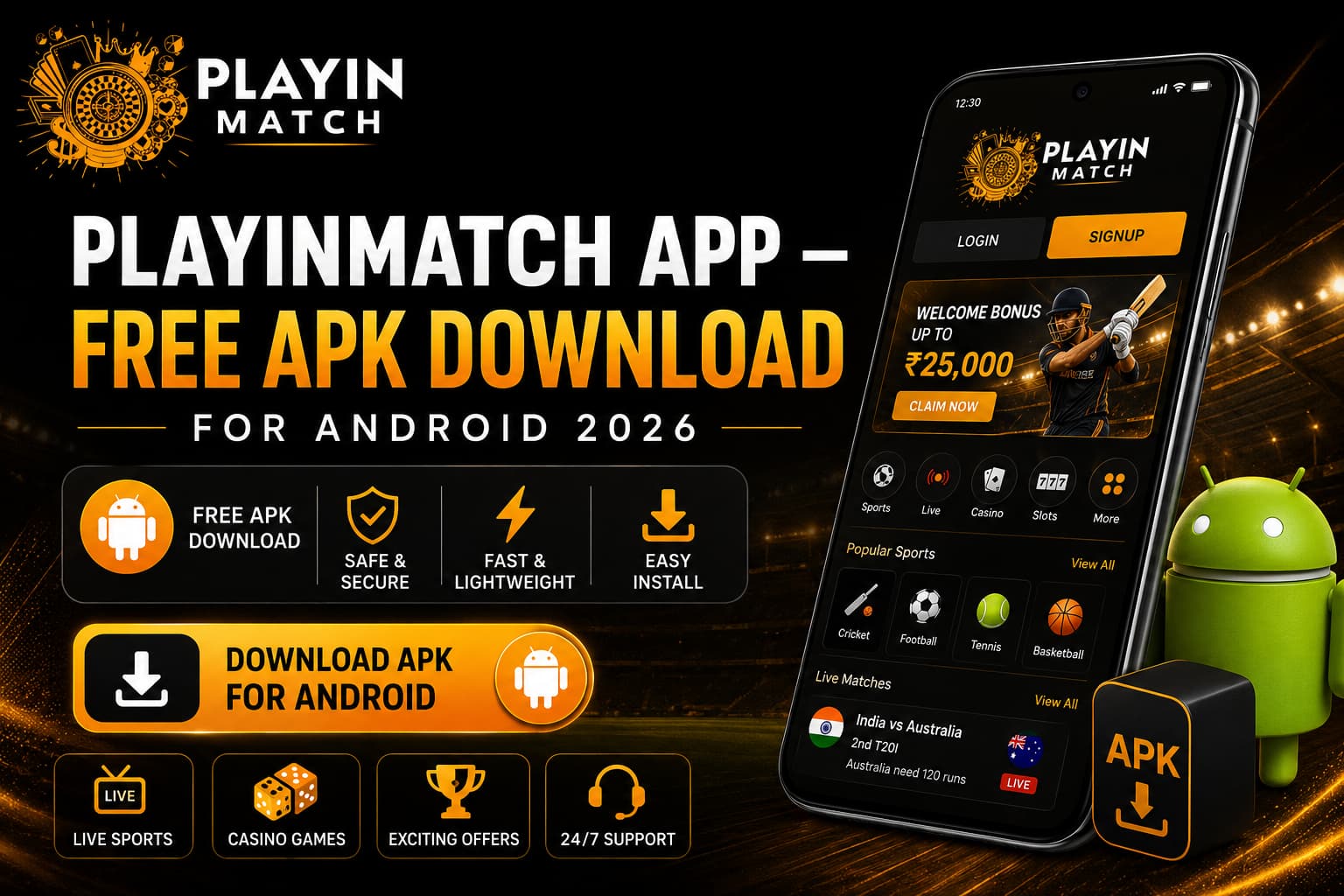 Playinmatch App – Free APK Download for Android 2026