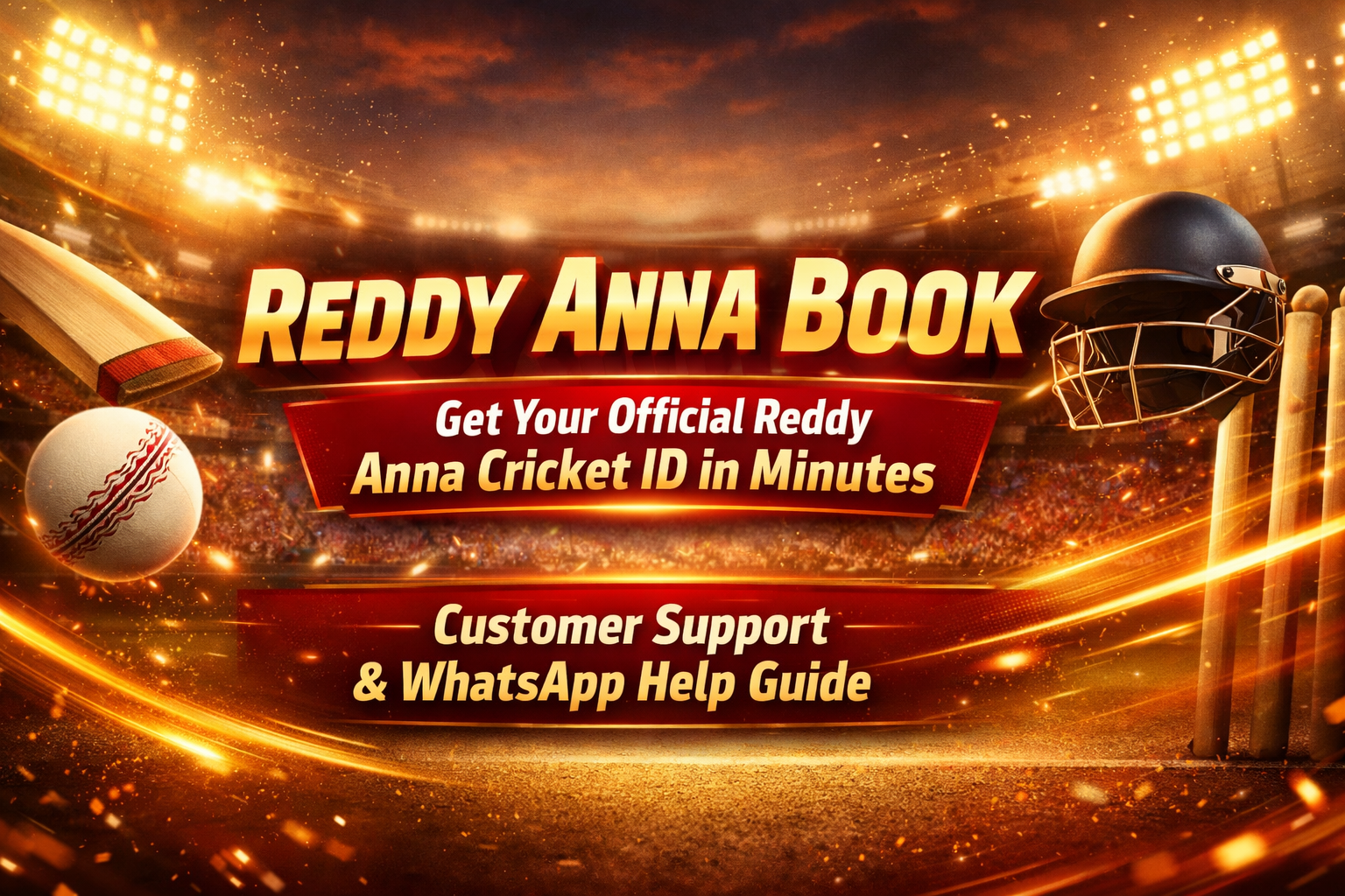 Reddy Anna Book - Get Your Official Reddy Anna Cricket ID in Minutes