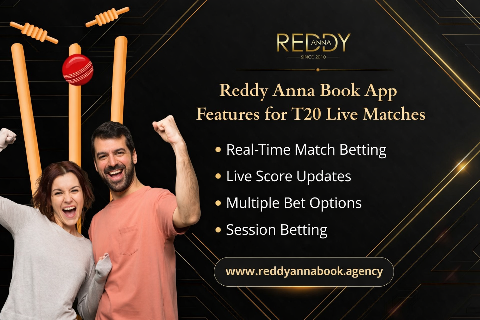 Reddy Anna Book App Features for T20 Live Matches