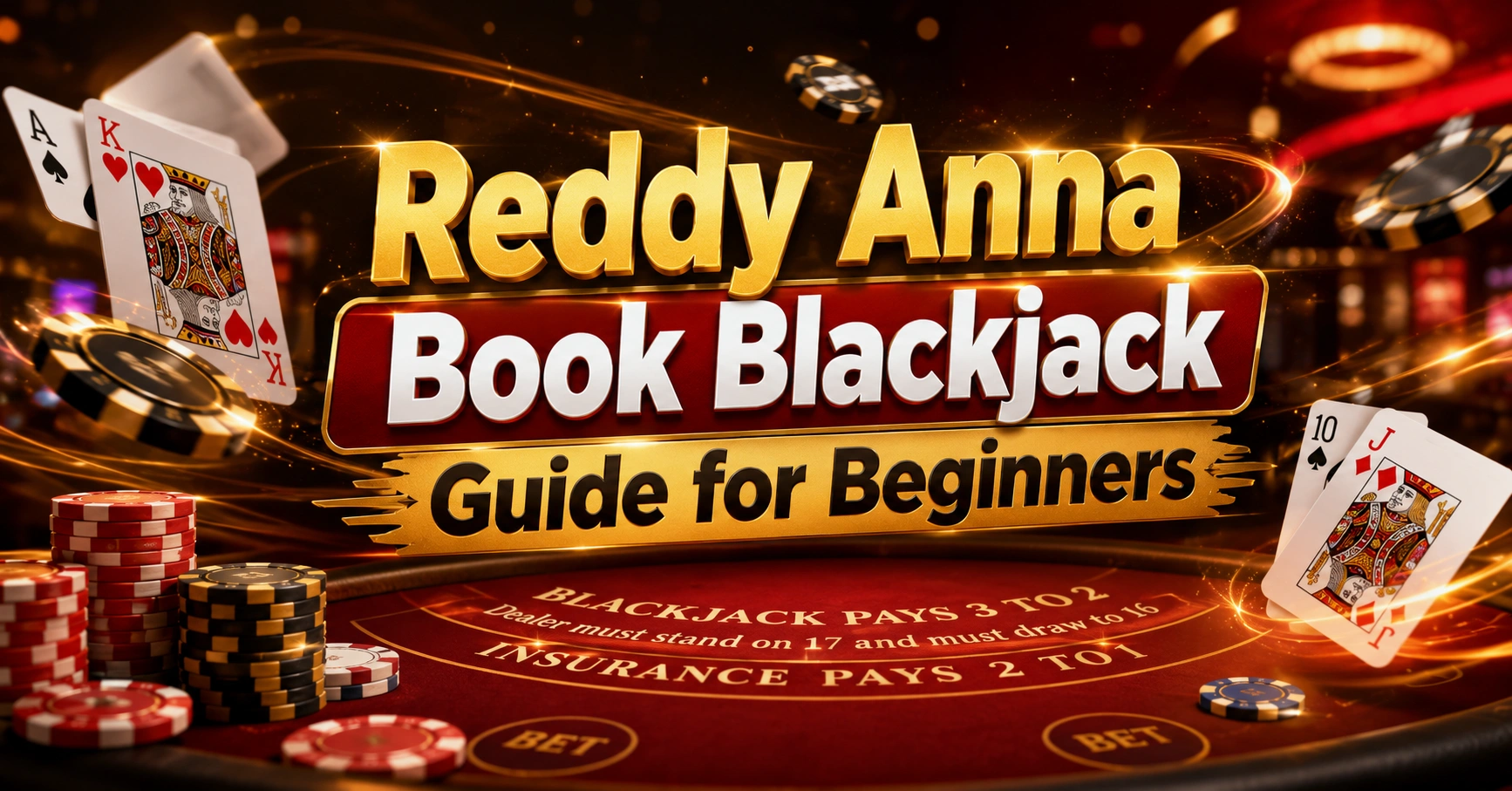 Reddy Anna Book Blackjack Guide for Beginners
