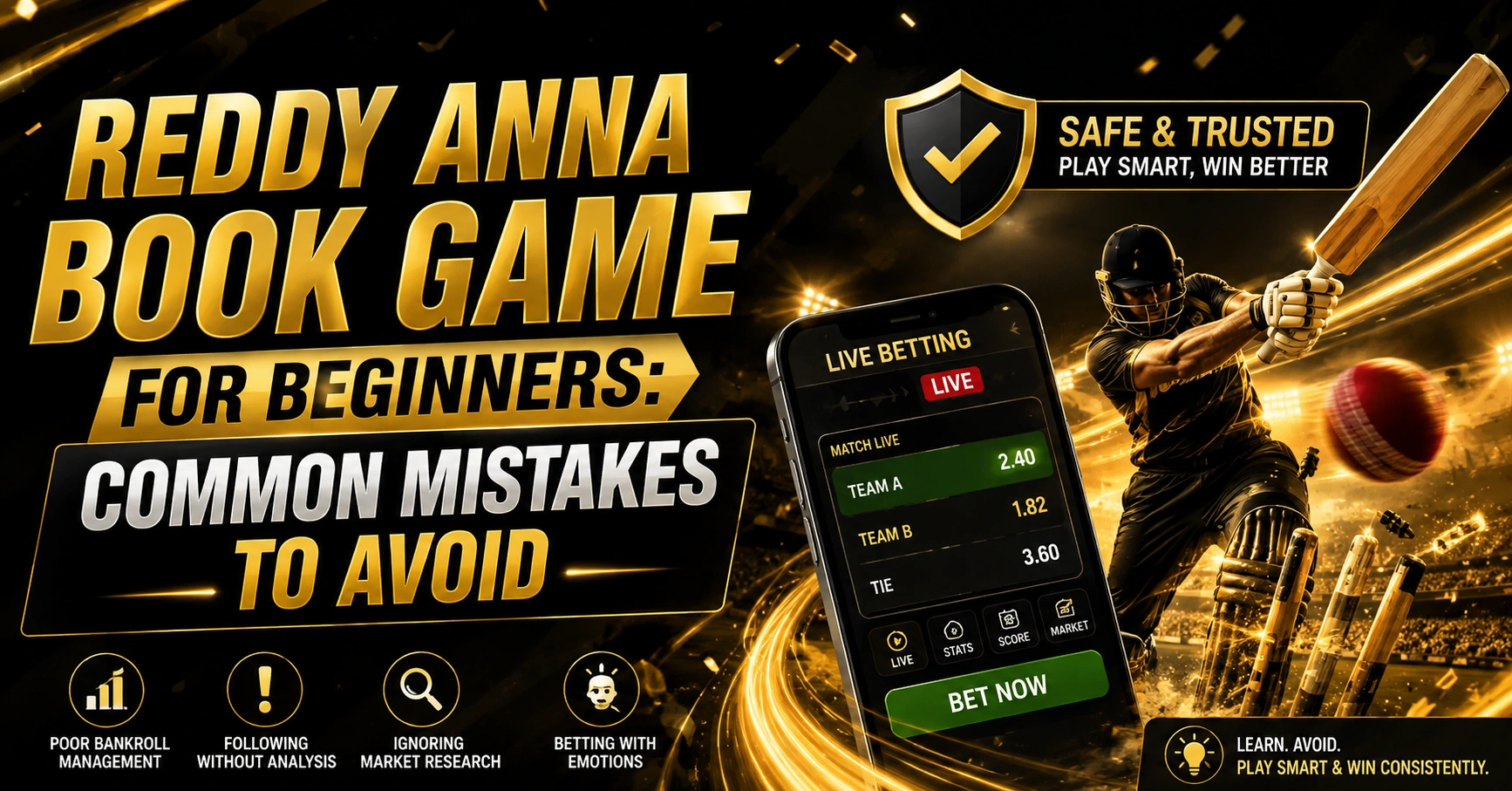 Reddy Anna Book Game for Beginners: Common Mistakes to Avoid