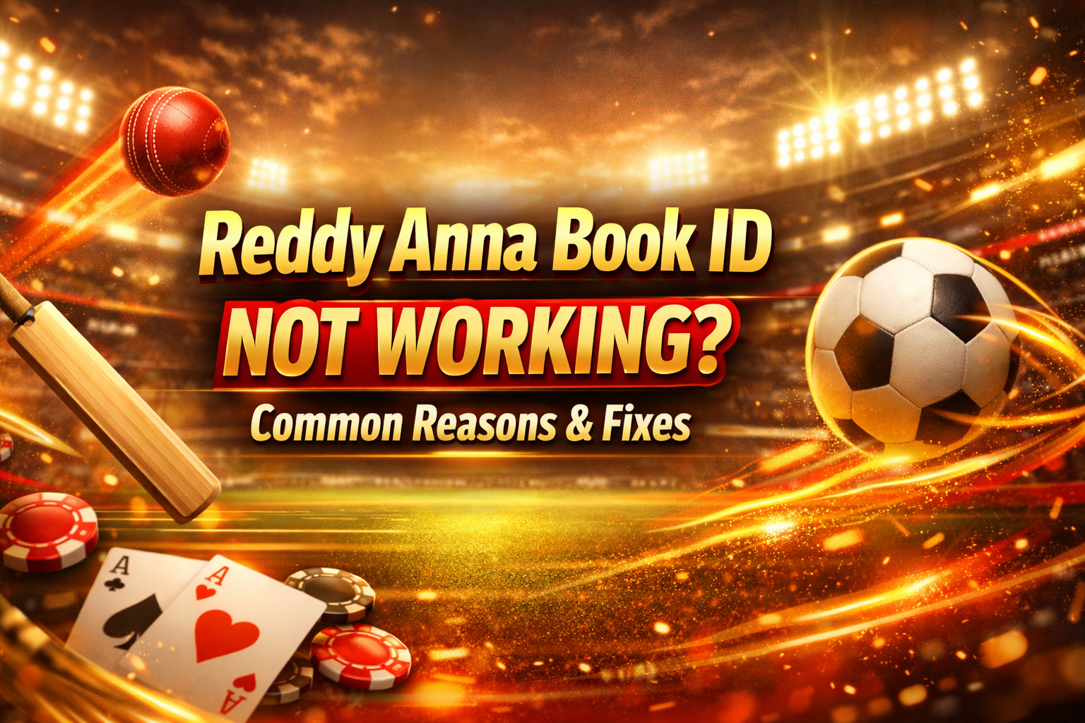 Reddy Anna Book ID Not Working? Common Reasons & Fixes