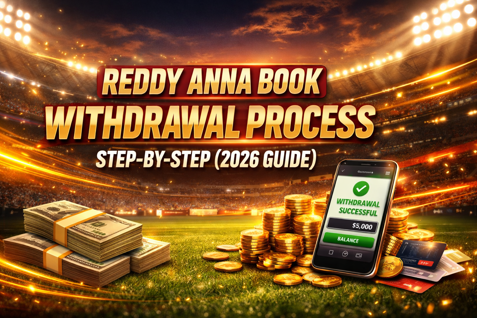 Reddy Anna Book Withdrawal Process Step-by-Step (2026 Guide)