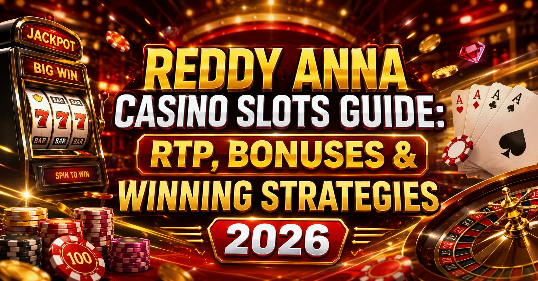 Reddy Anna Casino Slots Guide: RTP, Bonuses & Winning Strategies 2026