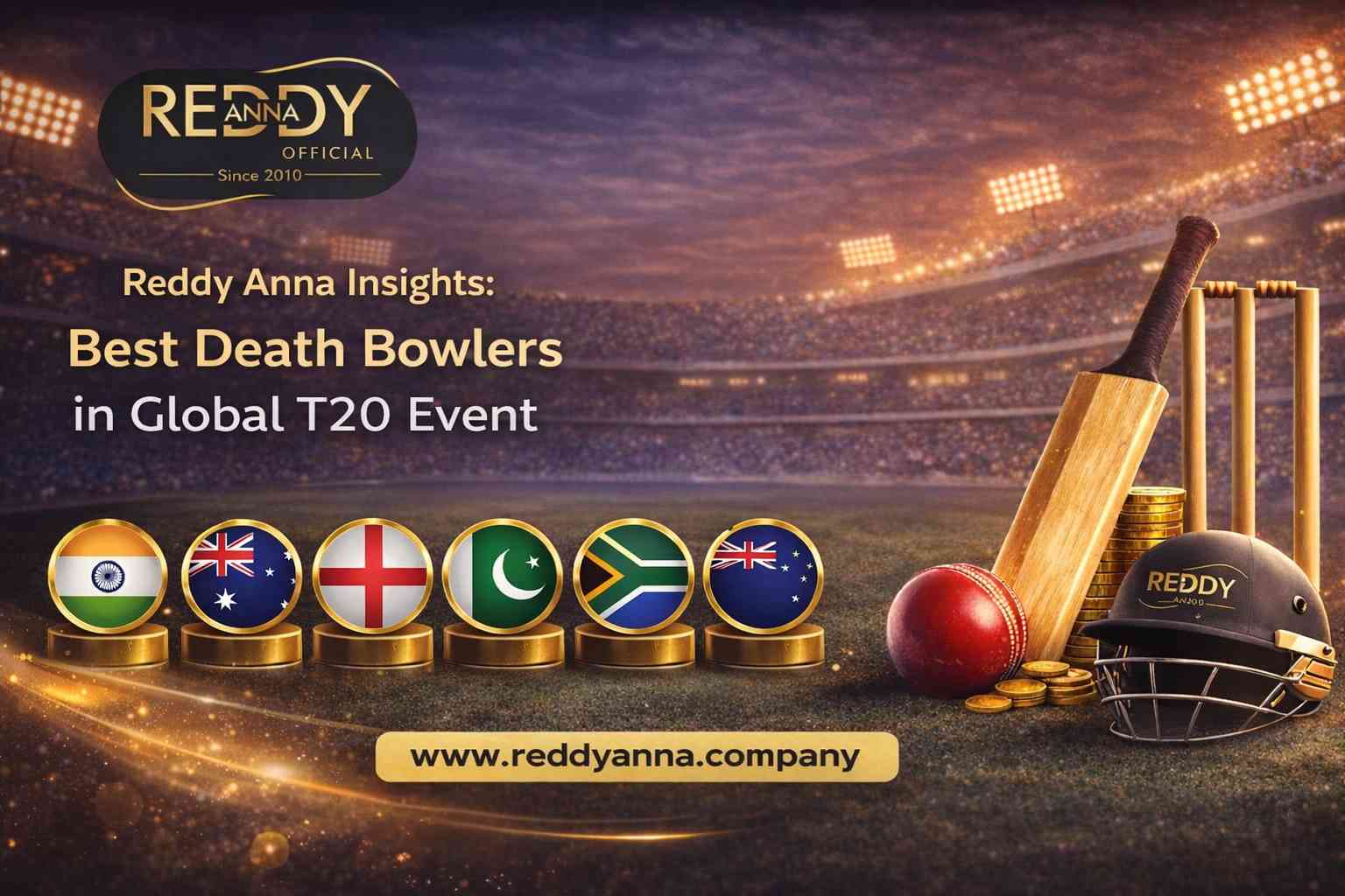 Reddy Anna Insights: Best Death Bowlers in Global T20 Event