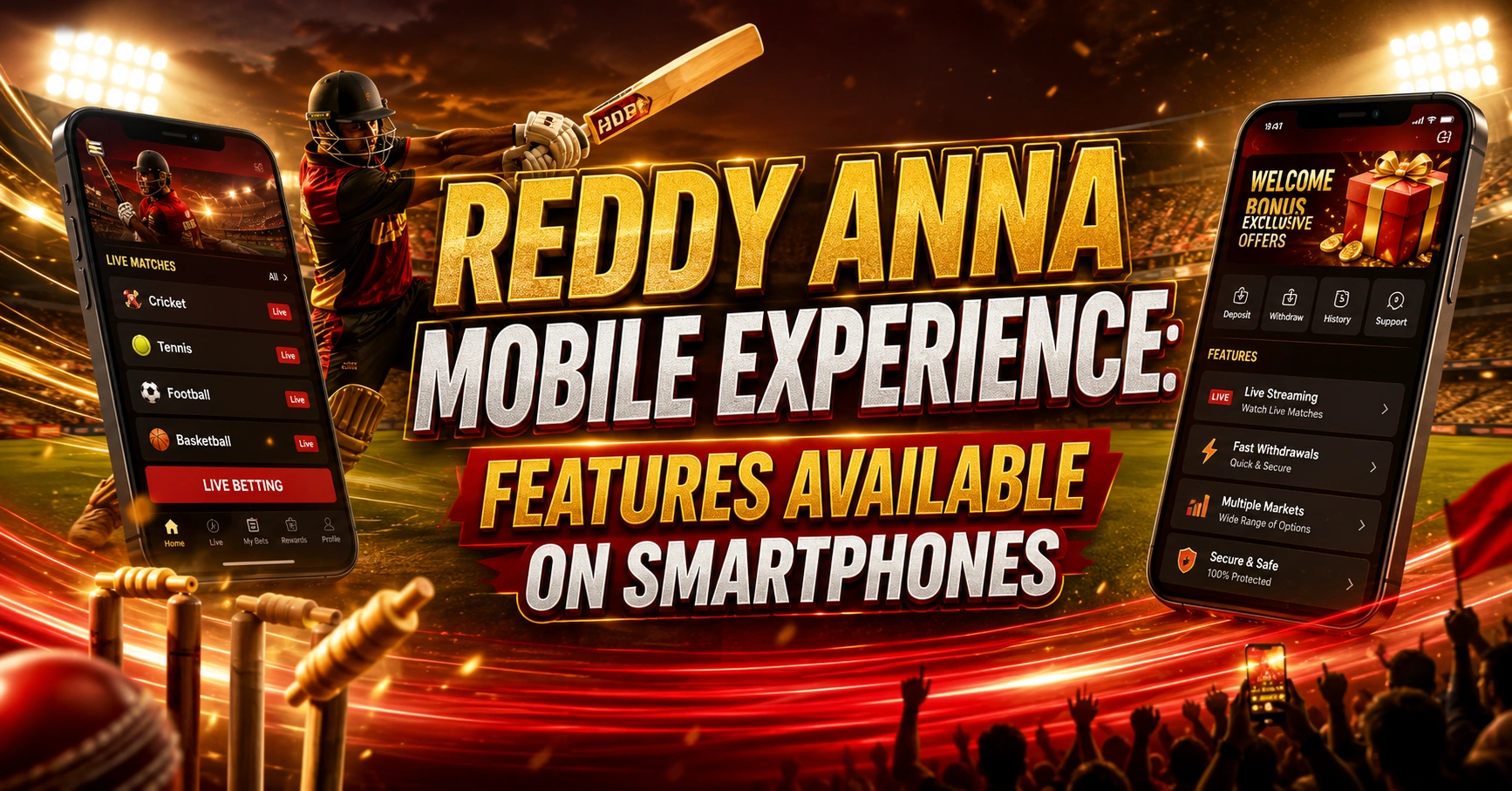 Reddy Anna Mobile Experience: Features Available on Smartphones