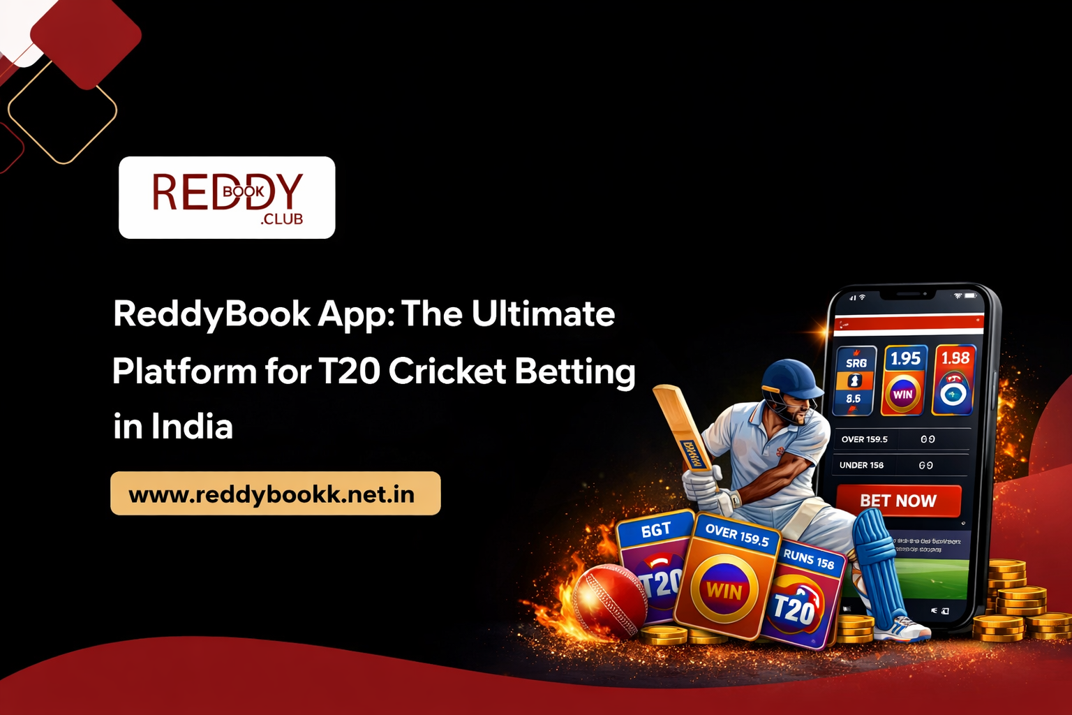 ReddyBook App: The Ultimate Platform for T20 Cricket Betting in India