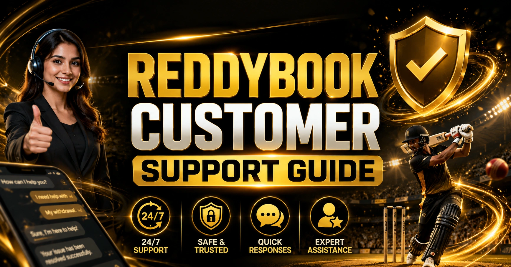 ReddyBook Customer Support Guide