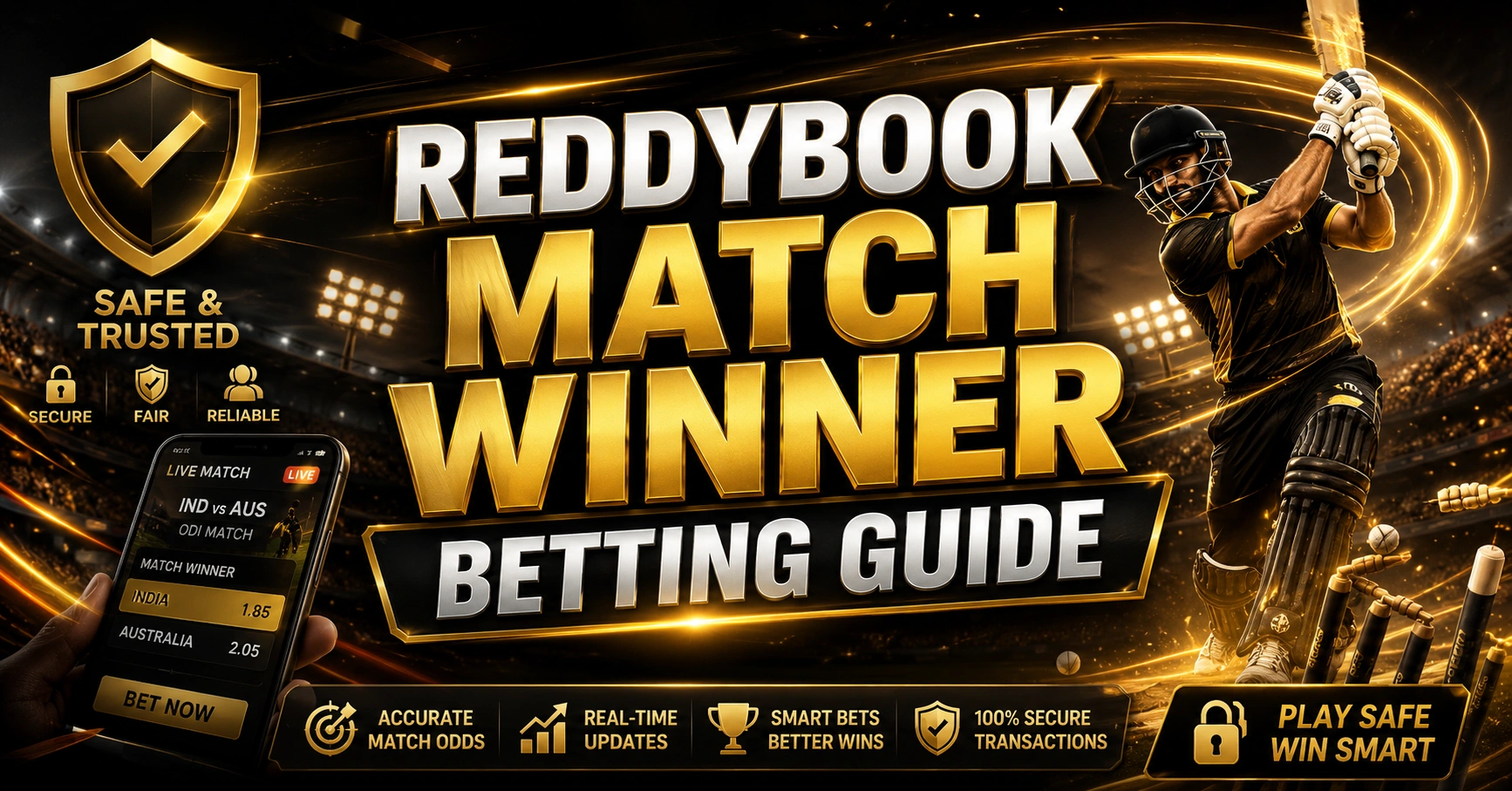 ReddyBook Match Winner Betting Guide