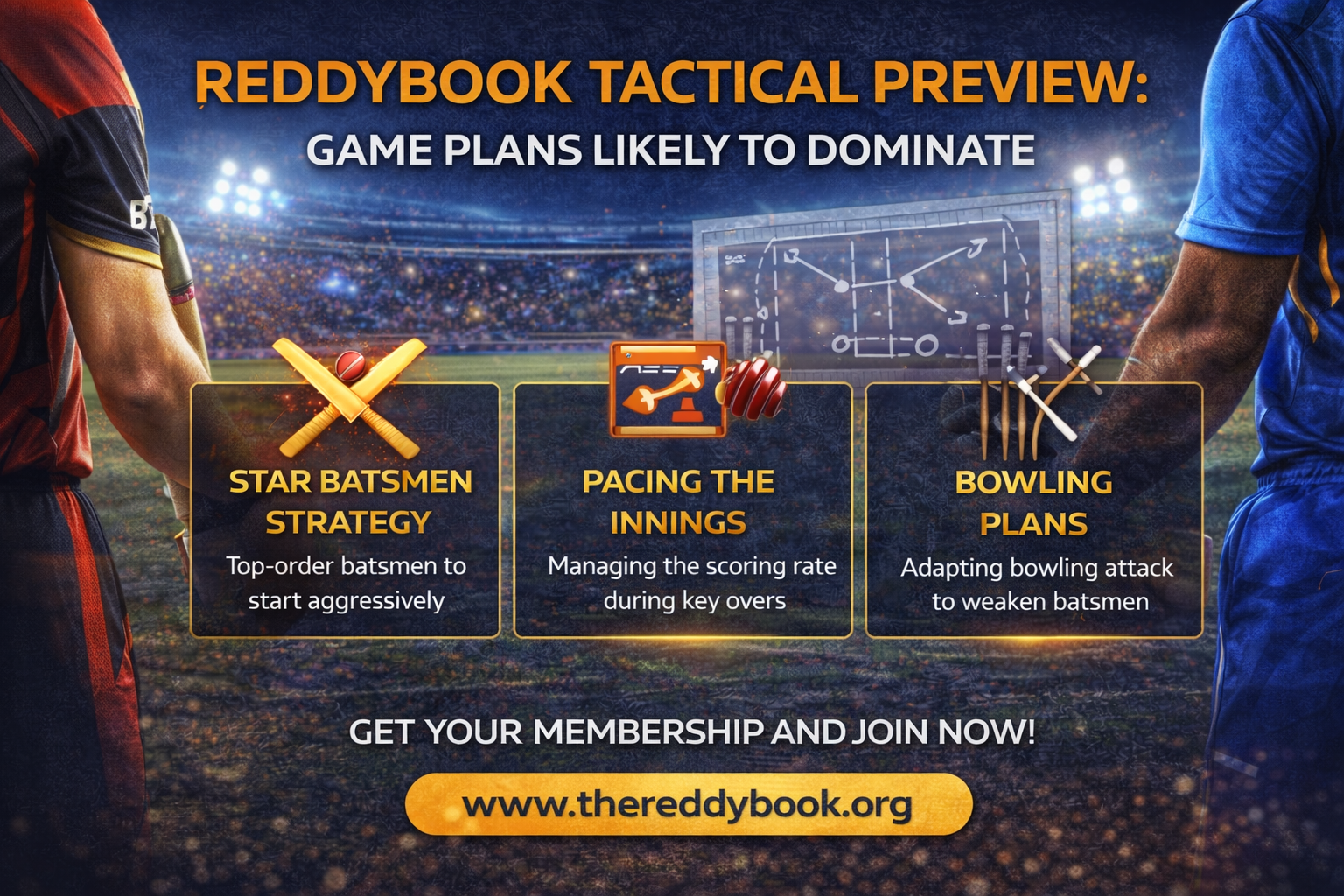 Reddybook Tactical Preview: Game Plans Likely to Dominate