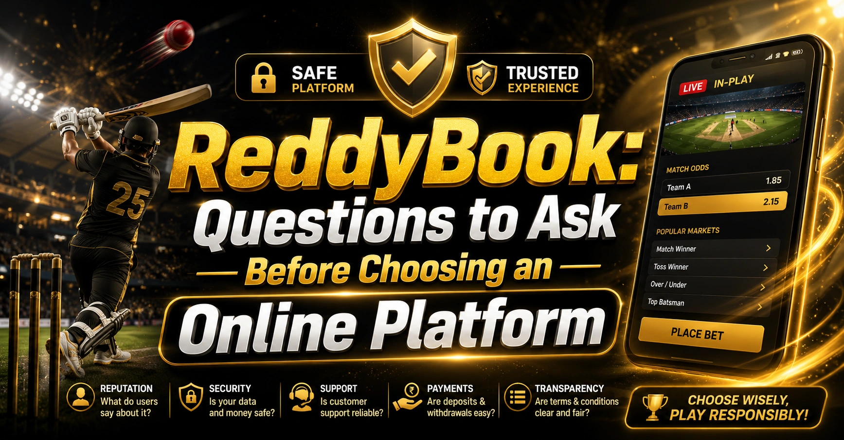 ReddyBook: Questions to Ask Before Choosing an Online Platform