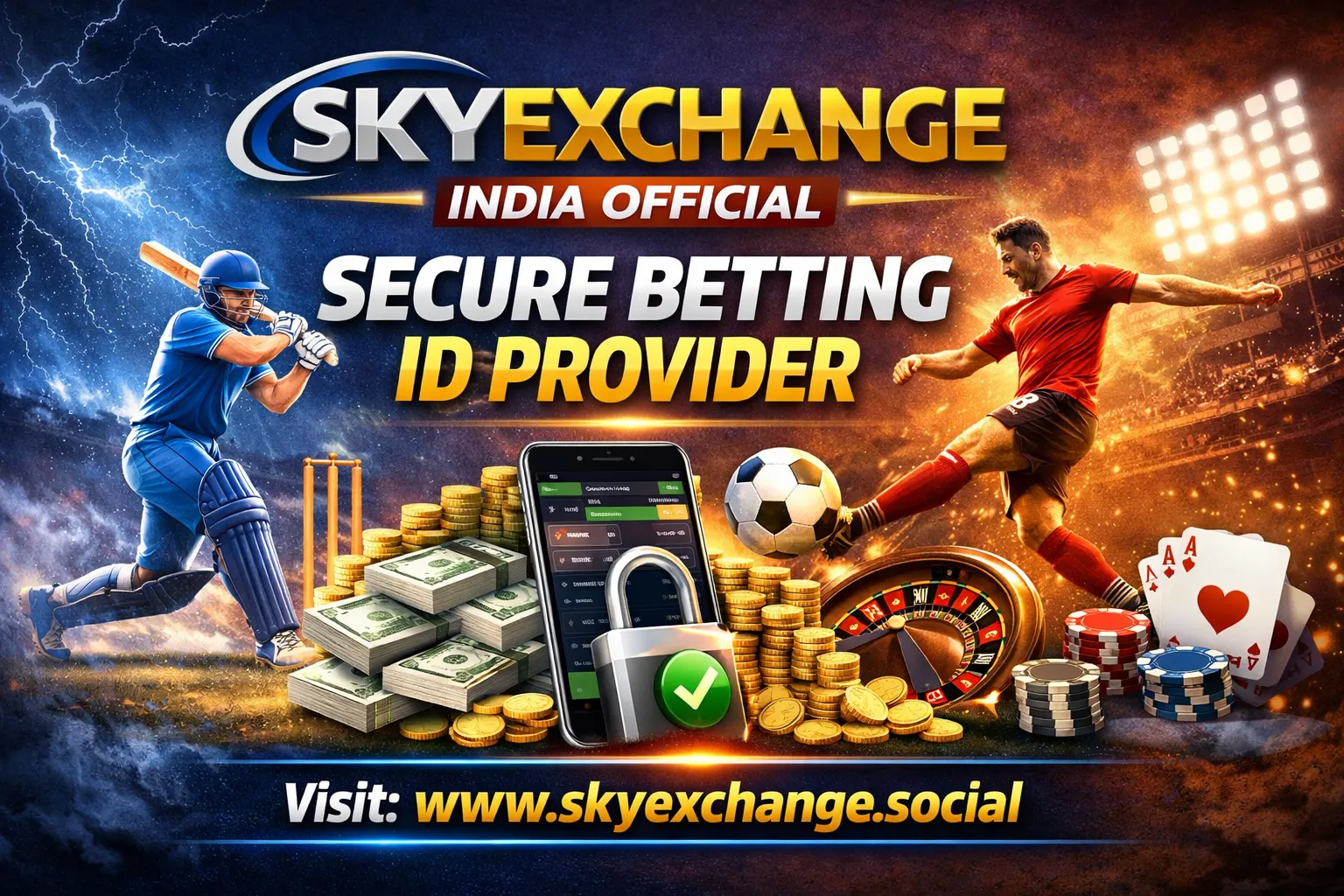 Sky Exchange India Official – Secure Betting ID Provider