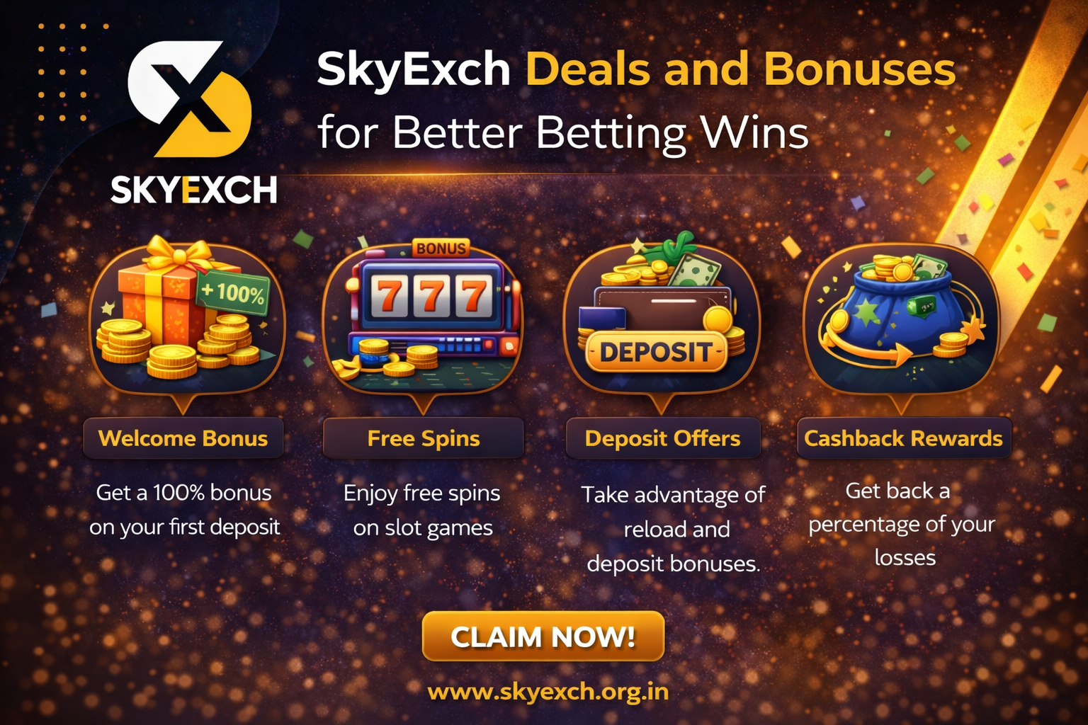 Skyexch Deals and Bonuses for Better Betting Wins