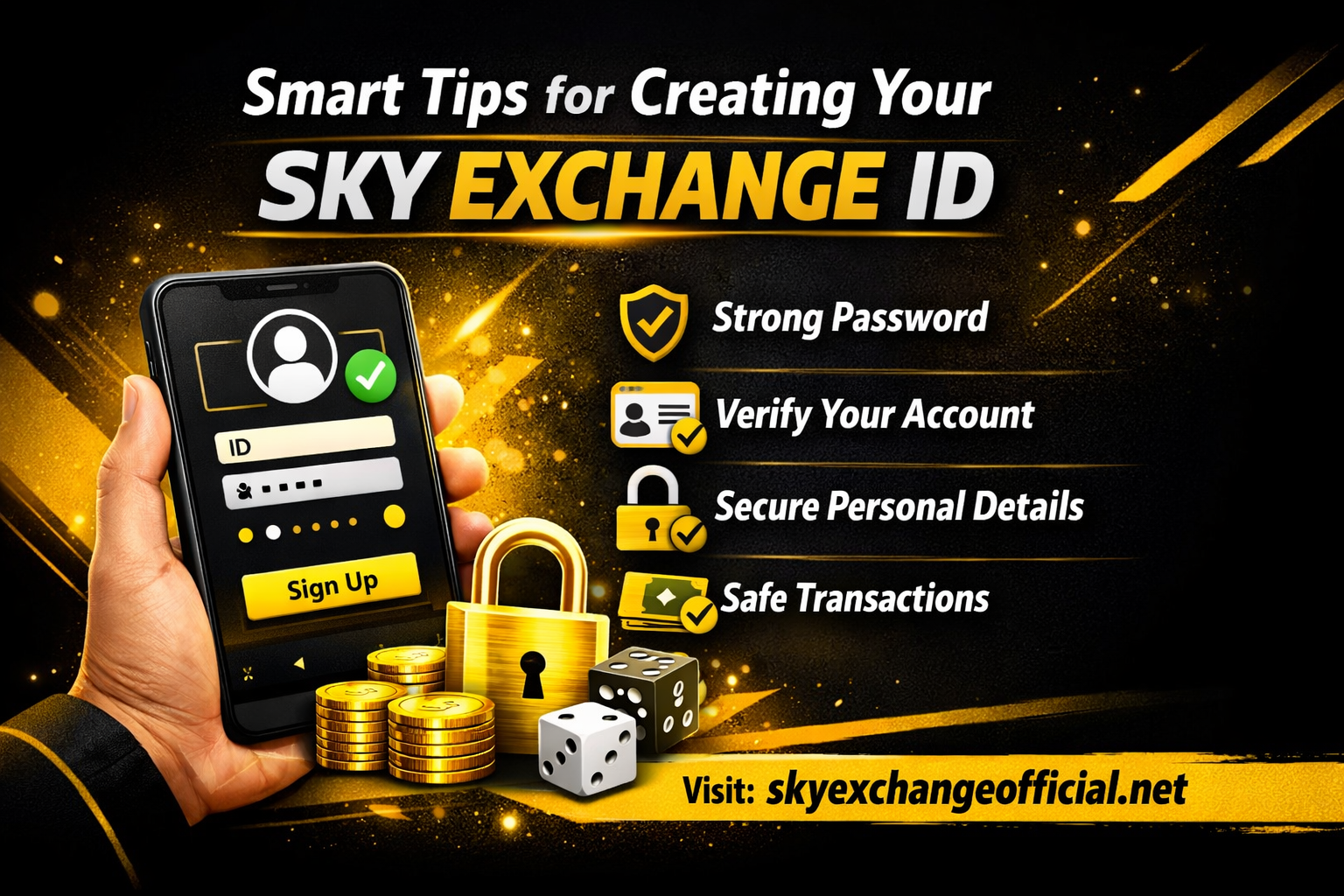 Smart Tips for Creating Your Sky Exchange ID