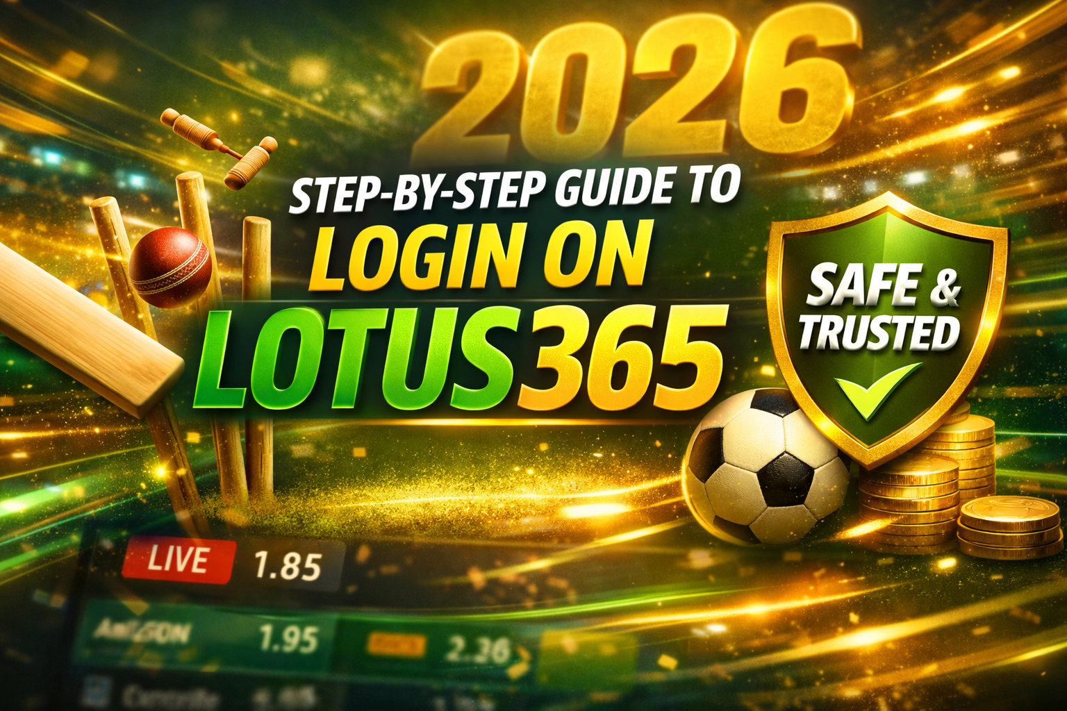 Step-by-Step Guide to Login on Lotus365