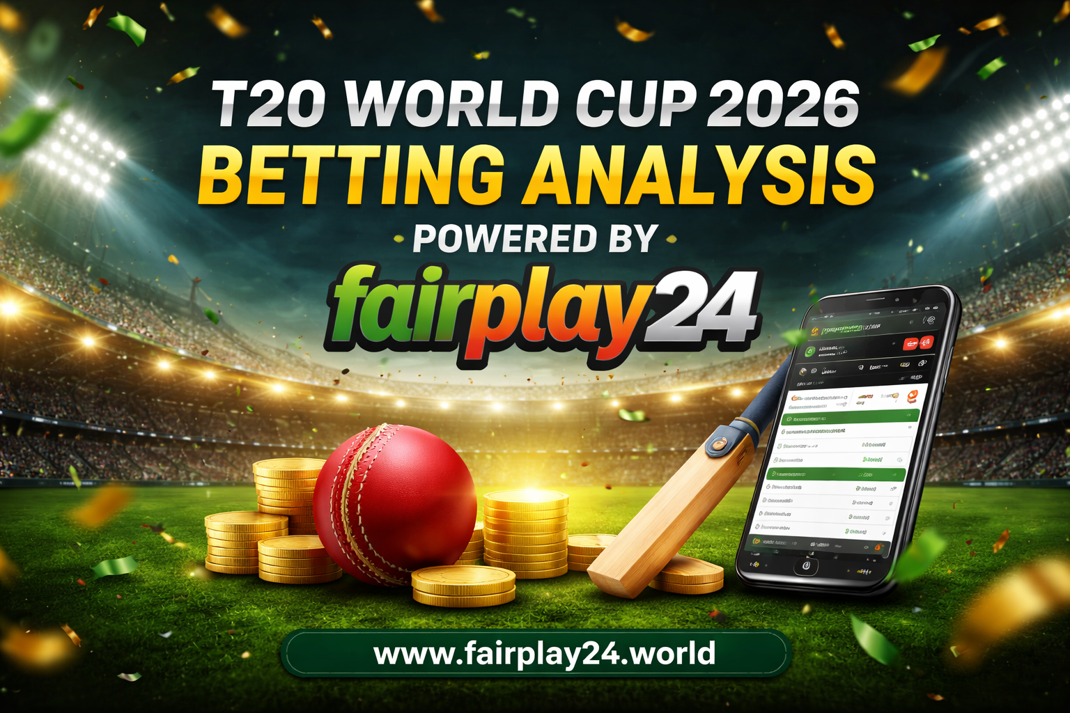 T20 World Cup 2026 Betting Analysis Powered by Fairplay24